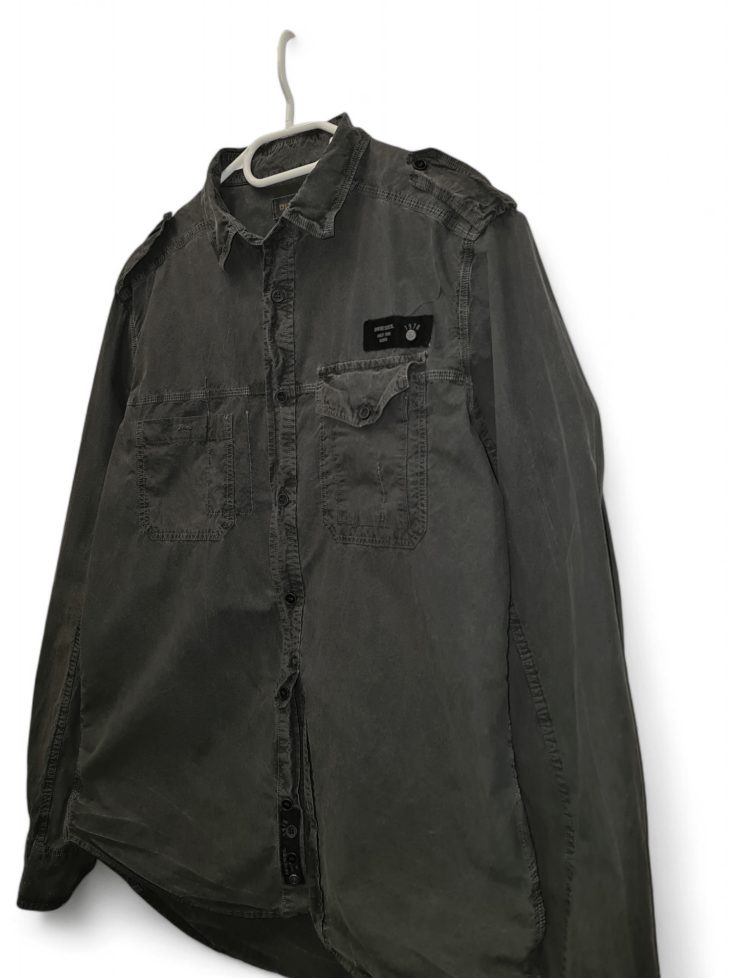 Diesel Diesel Shirt Siranella Military Style Size US L / EU 52-54 / 3 - 3 Thumbnail