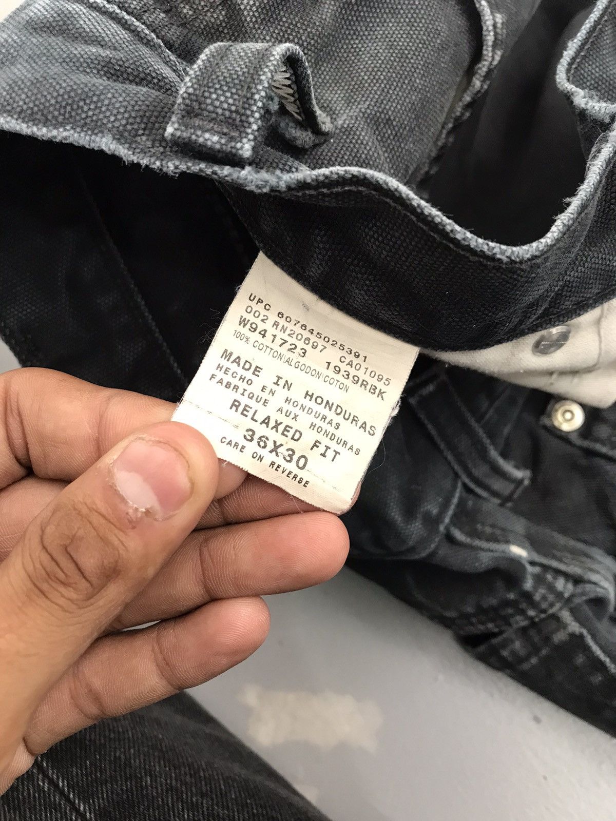 Dickies × Vintage Vintage Dickies Black Carpenter Denim Size US 36 / EU 52 - 11 Thumbnail