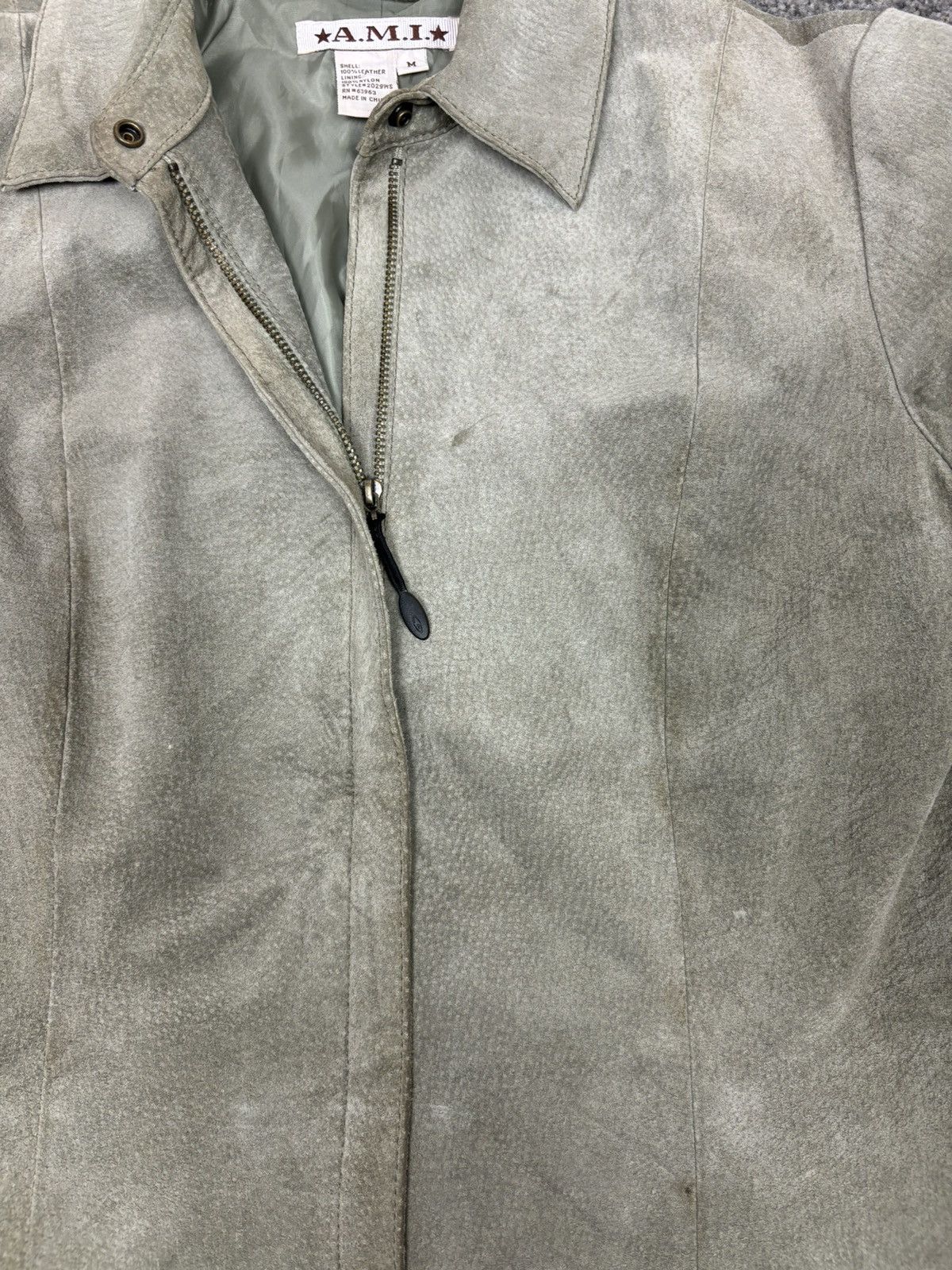 Vintage Green 100% suede jacket Size US M / EU 48-50 / 2 - 8 Thumbnail