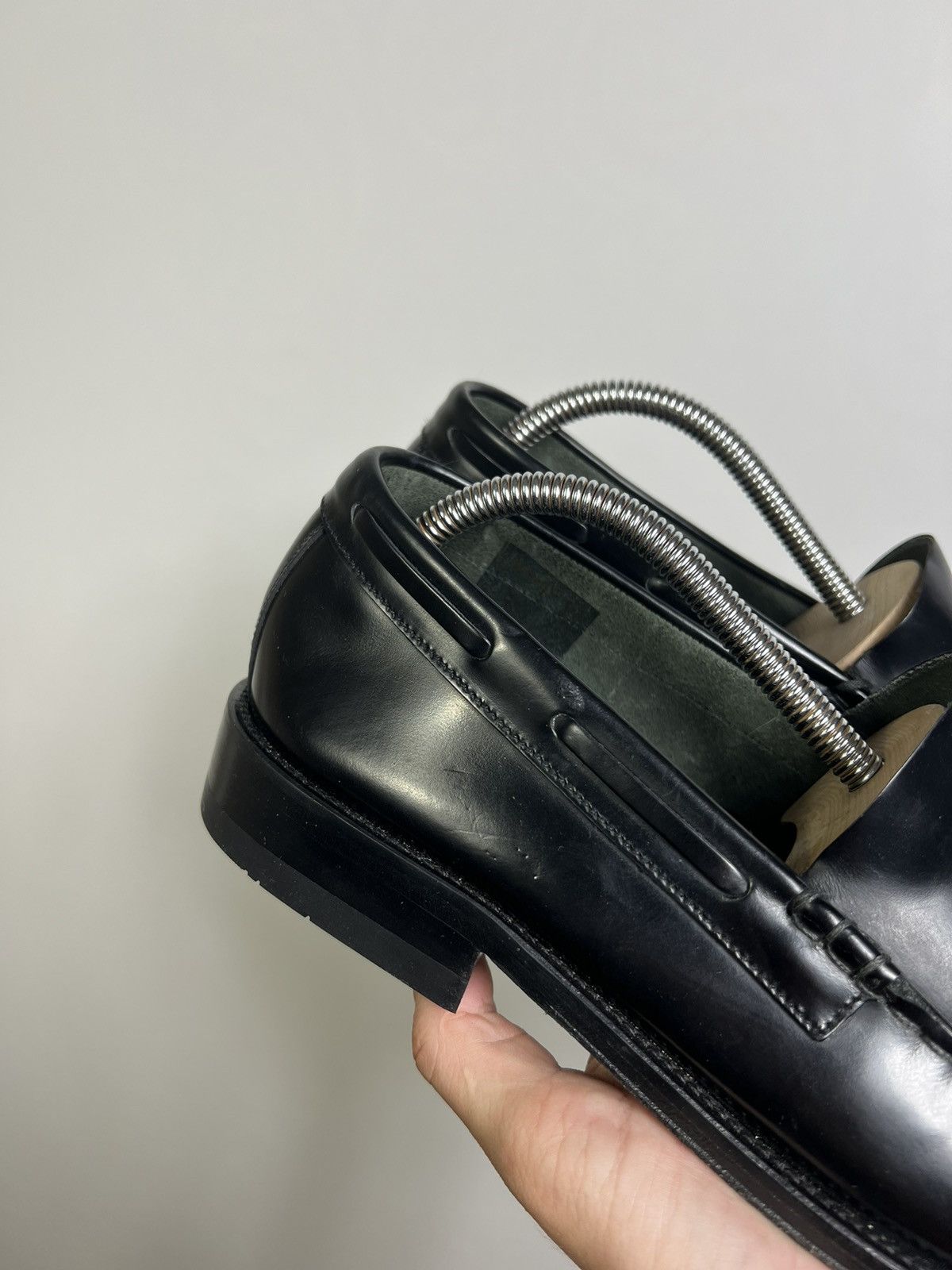 Church's Loake Leather Kiltie Georgetown Loafers Hand Made England Size US 8.5 / EU 41-42 - 5 Thumbnail