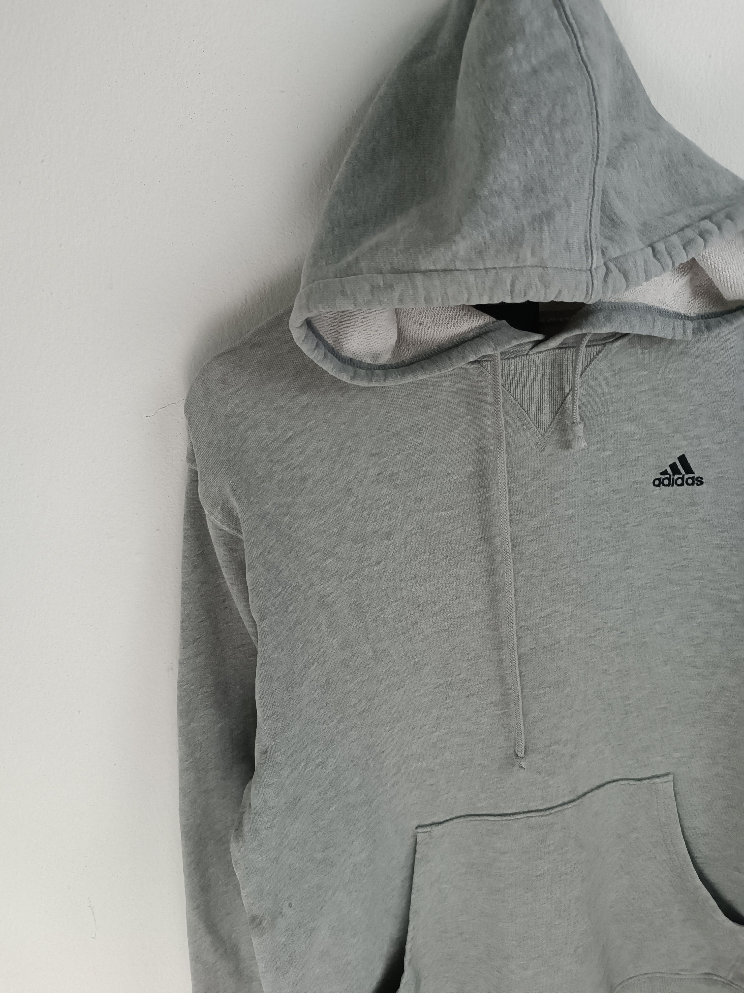 Adidas VINTAGE Y2K ADIDAS SWEATSHIRT HOODIE FADED GRUNGE GORPCORE Size US L / EU 52-54 / 3 - 5 Thumbnail