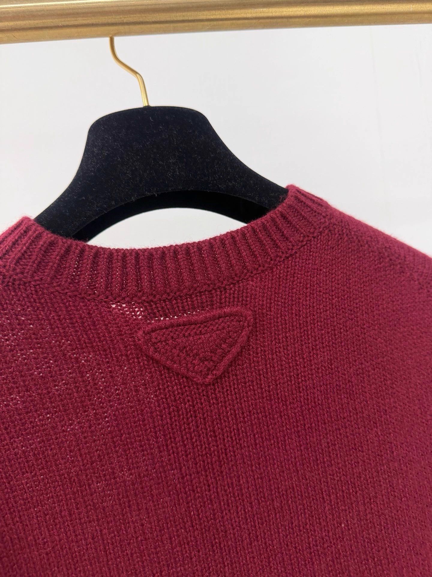 Prada Prada 26SS Burgundy 100% Cashmere Cardigan 36 New Size XS / US 0-2 / IT 36-38 - 6 Thumbnail