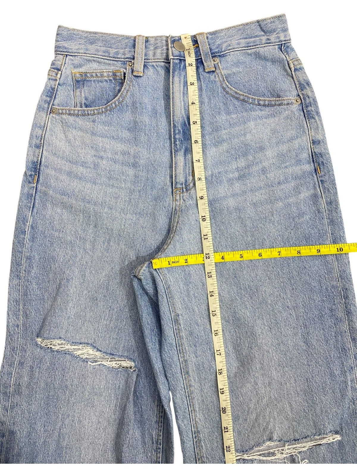GU × Undercover GU Brand Blue Wash Baggy Style Jeans Size 25" / US 0 / IT 36 - 15 Thumbnail