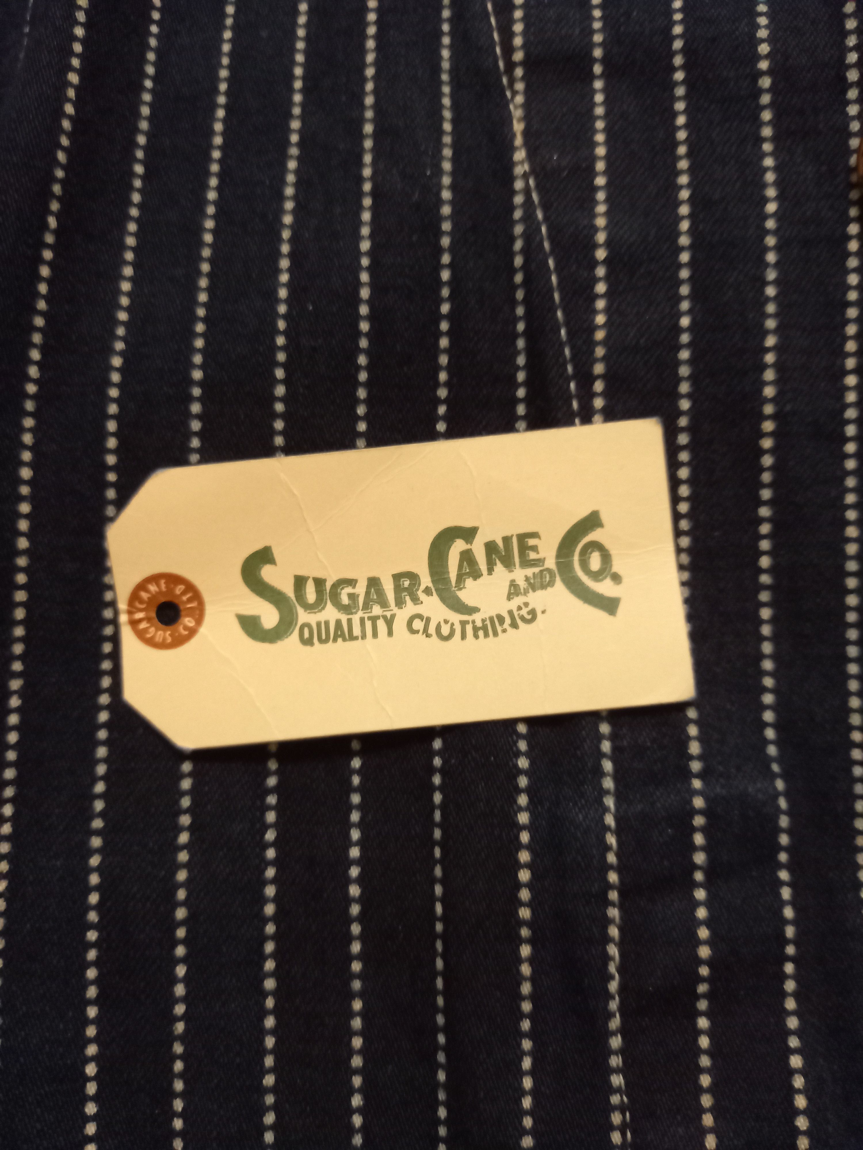 Sugar Cane Toyo Enterprise Sugar Cane Wabash Stripe Jacket Indigo Size US L / EU 52-54 / 3 - 3 Thumbnail