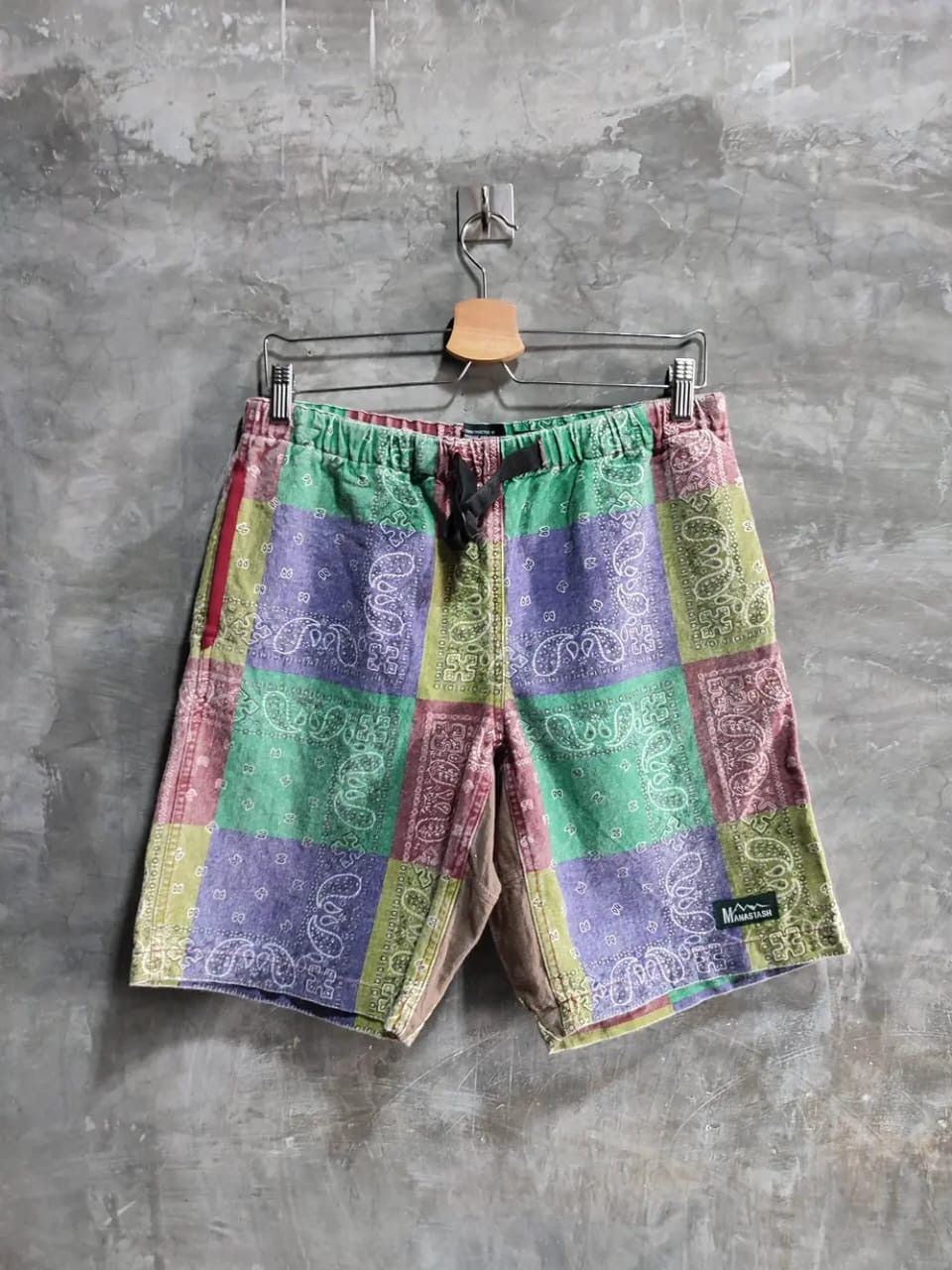 Manastash Manastash Multicolour Paisley Shortpants Size US 31 - 4 Thumbnail