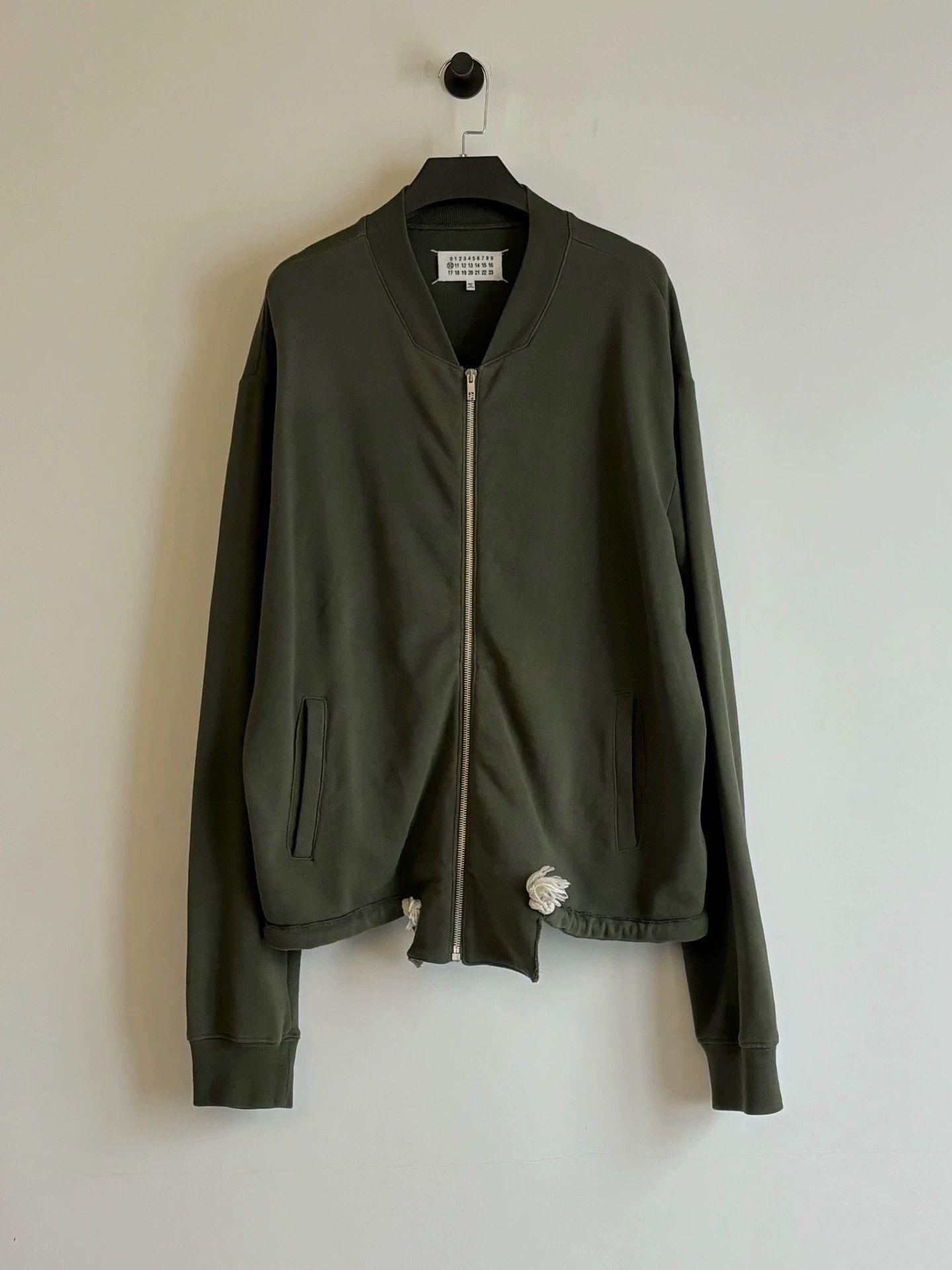 Maison Margiela Green Zip-Front er Jacket Size M Size US M / EU 48-50 / 2 - 1 Thumbnail
