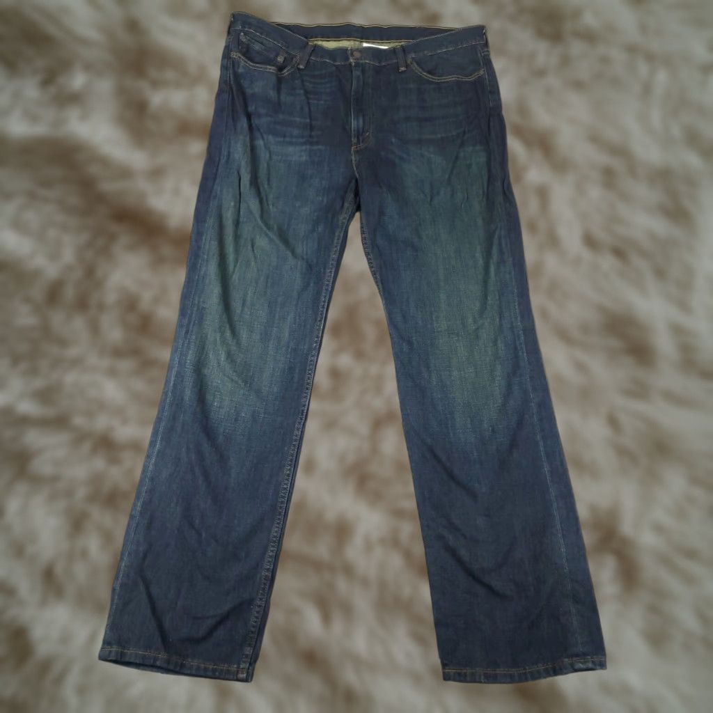Levi's Levis 514 Straight Leg Jeans Mens Size 40x32 Blue Denim Size US 40 / EU 56 - 1 Thumbnail