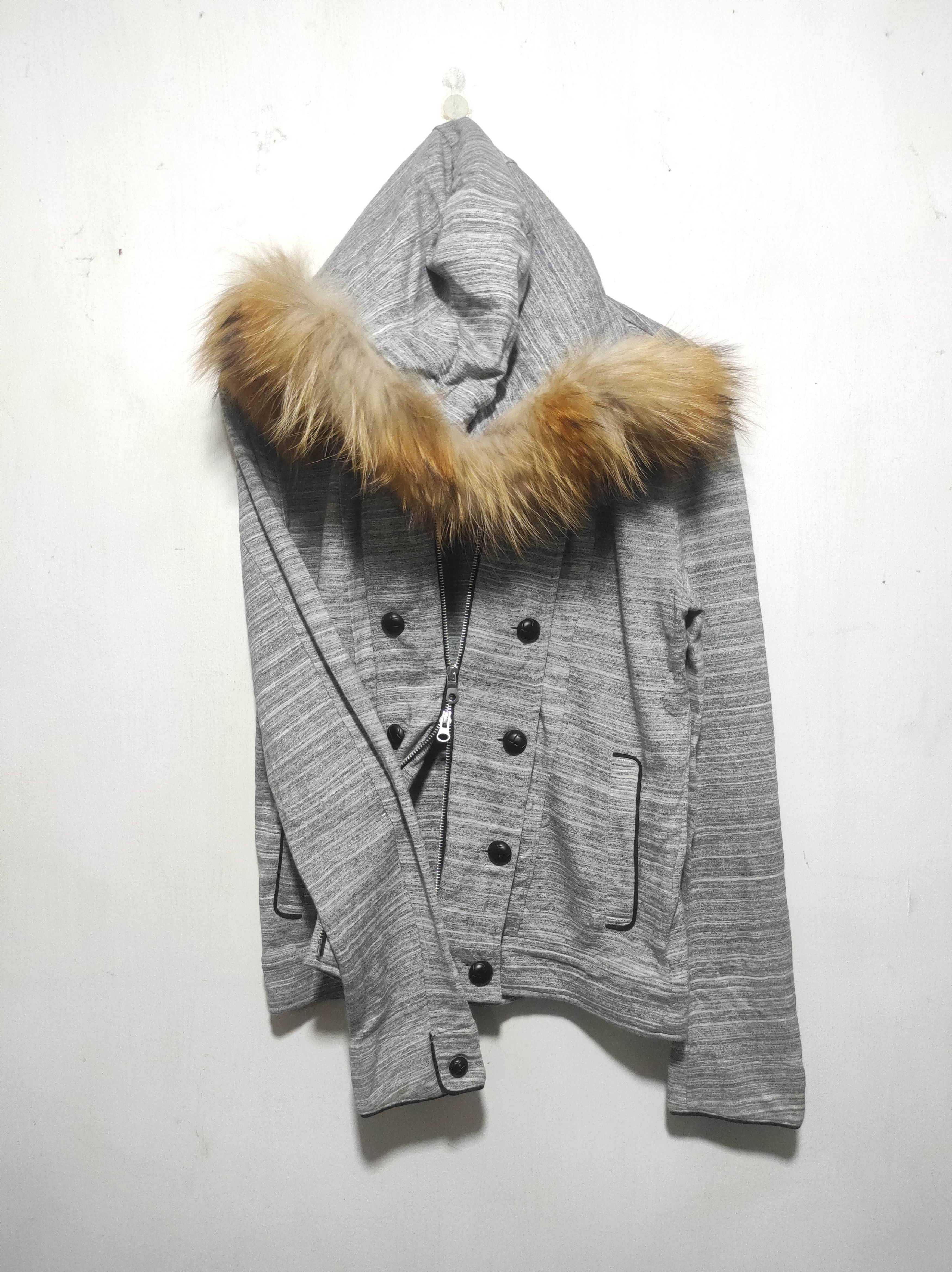 If Six Was Nine Michel Klein Double zip fur hoodie i6w9 LGB style Size US S / EU 44-46 / 1 - 2 Thumbnail