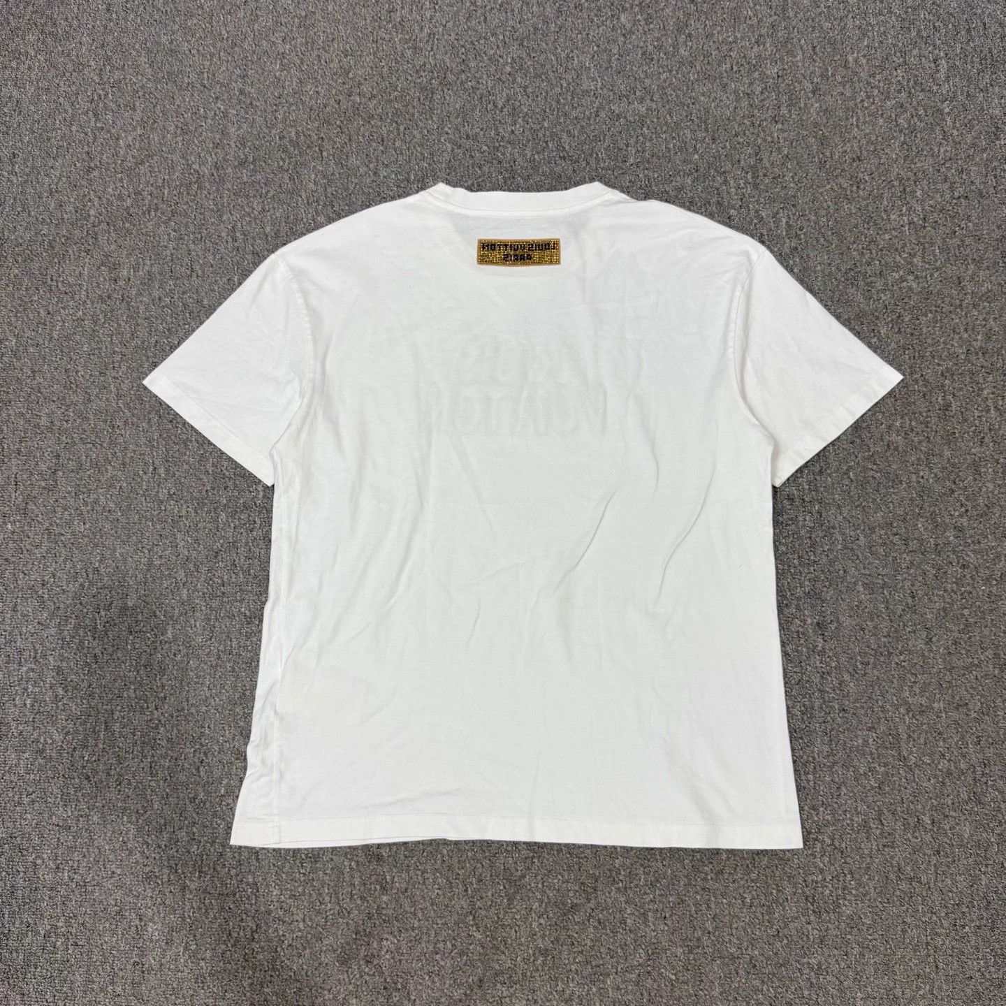 Louis Vuitton LV gradient beaded logo short sleeve tee M 99 new Size US M / EU 48-50 / 2 - 2 Thumbnail