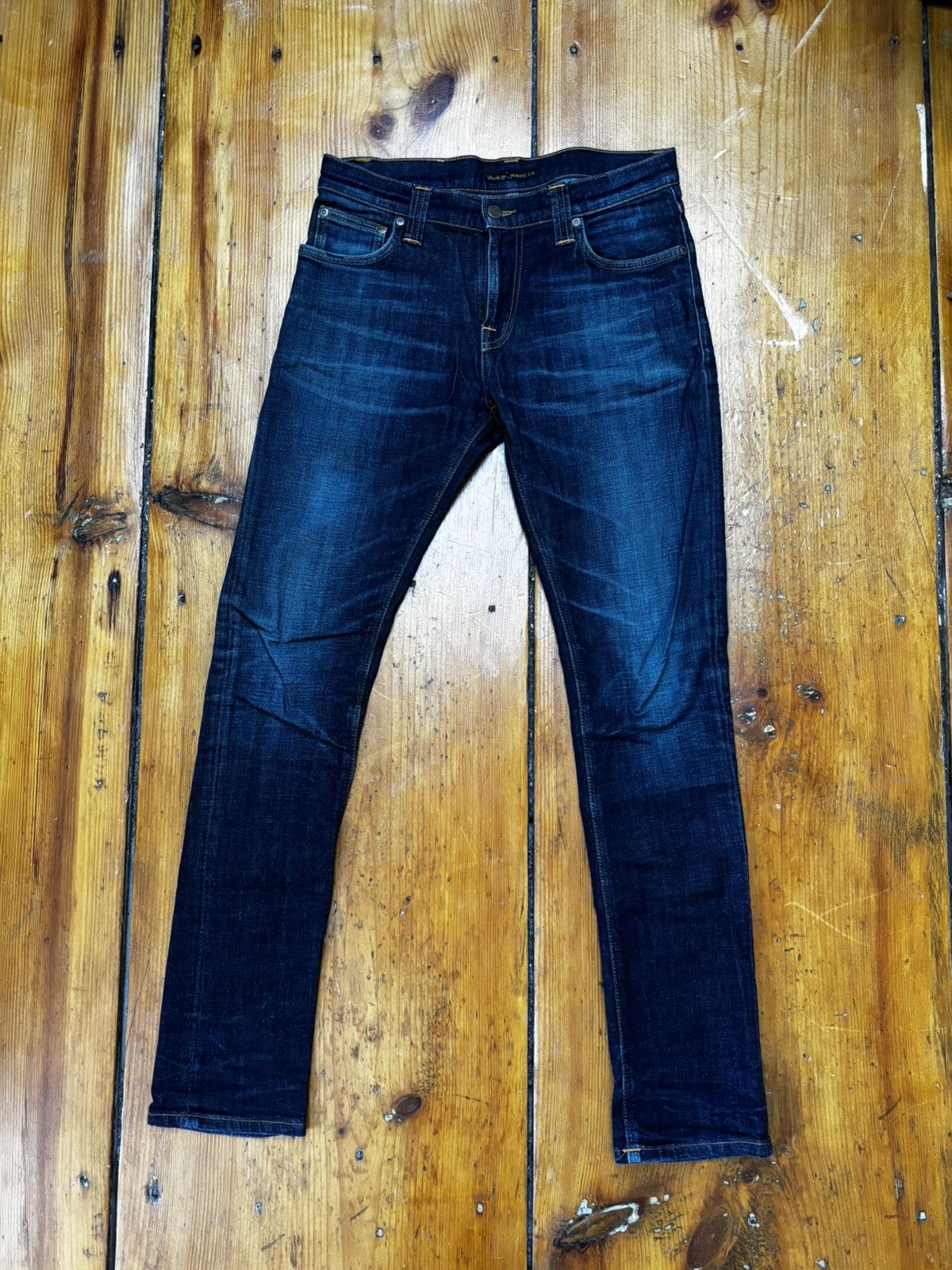 Nudie Jeans Nudie jeans gloom blue tube tom indigo skinny denim Size US 30 / EU 46 - 1 Thumbnail