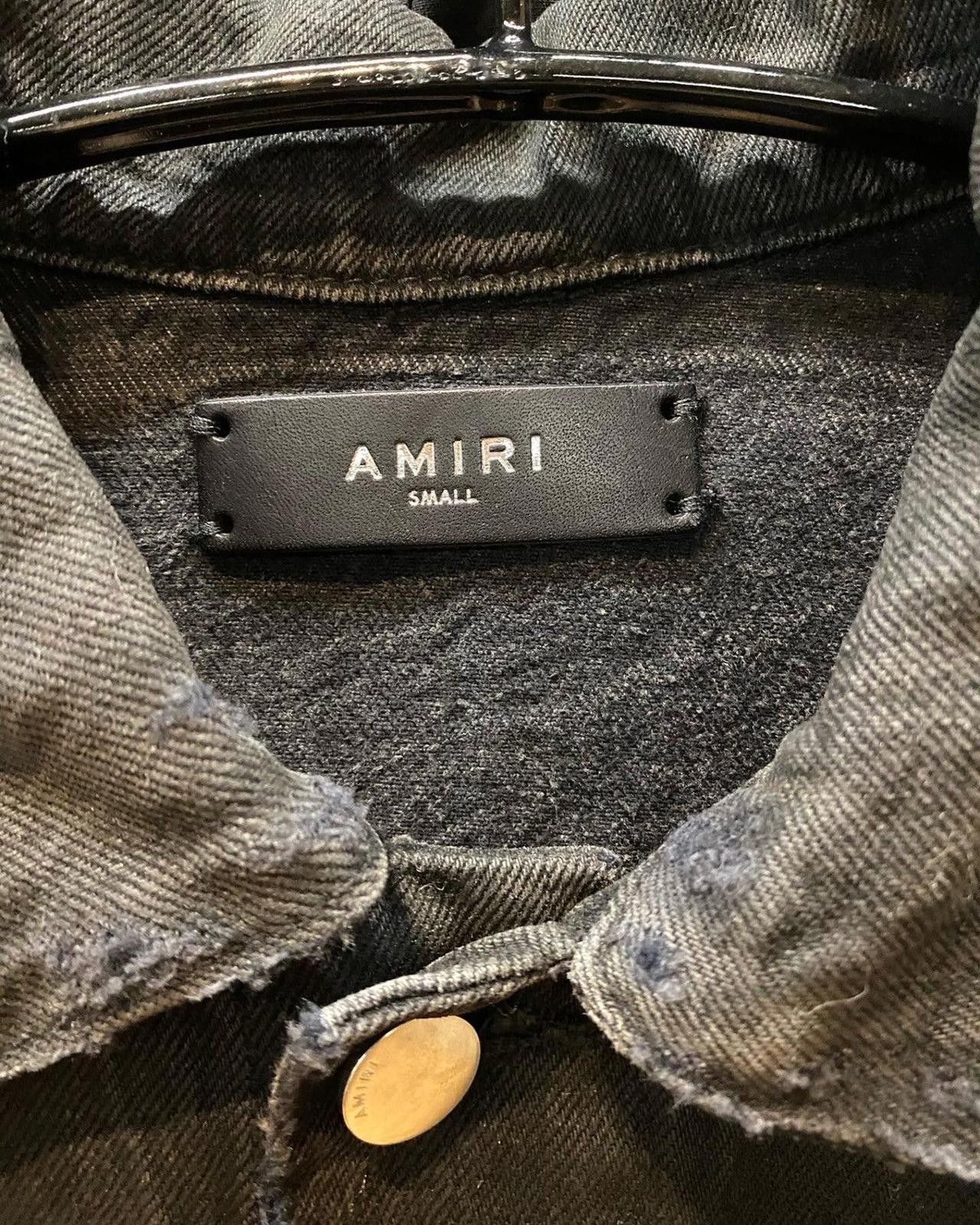 Amiri Amiri Age Black MX2 Denim Trucker Size US S / EU 44-46 / 1 - 4 Thumbnail