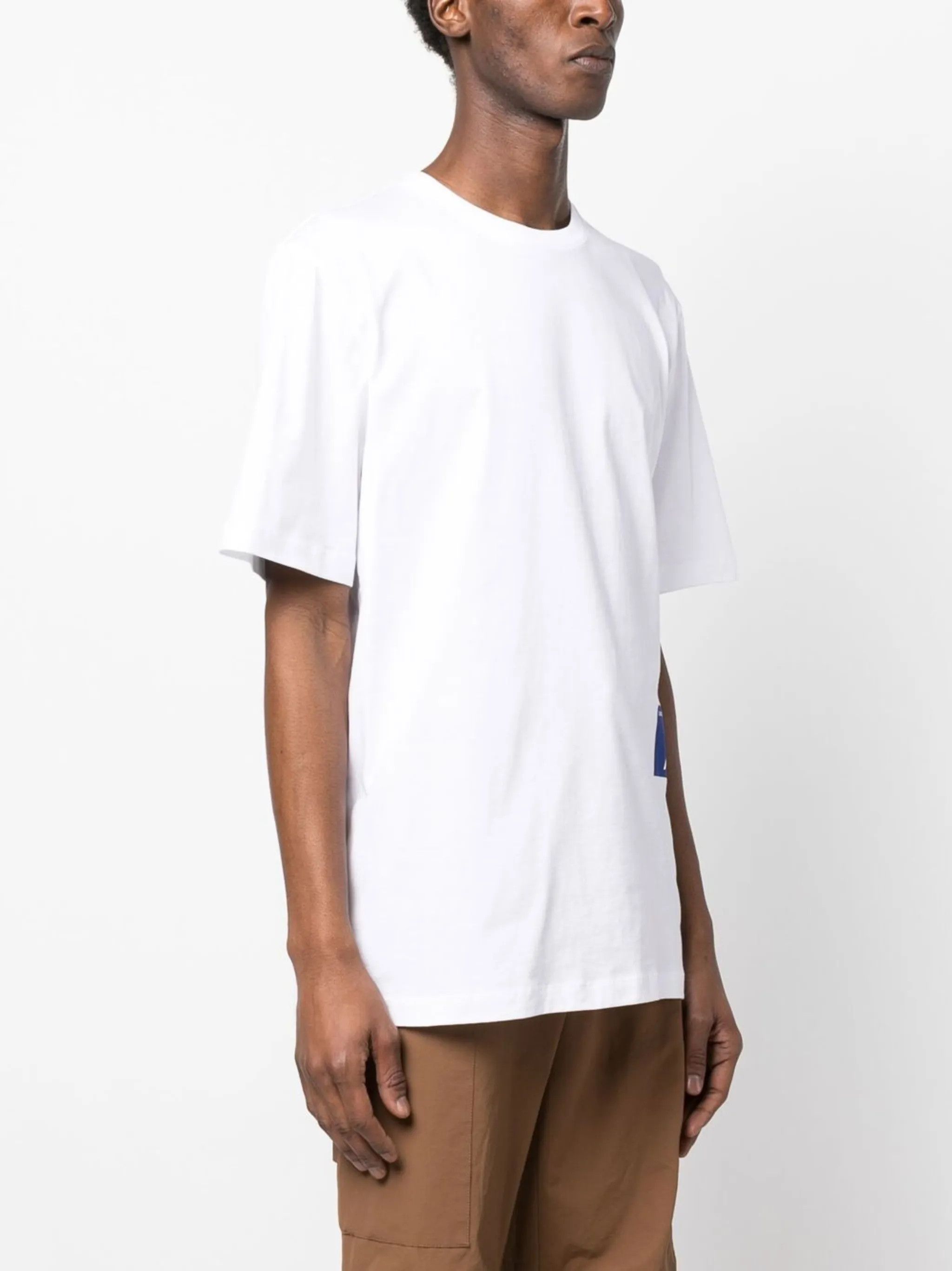 OAMC o1y0225 Logo Crewneck T-Shirt in White Size US XL / EU 56 / 4 - 3 Thumbnail