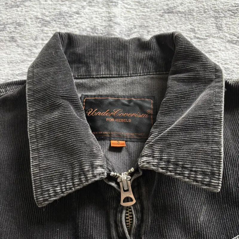 Undercover Undercover AW06 Bug / Insect Corduroy Jacket Black Size US L / EU 52-54 / 3 - 3 Thumbnail