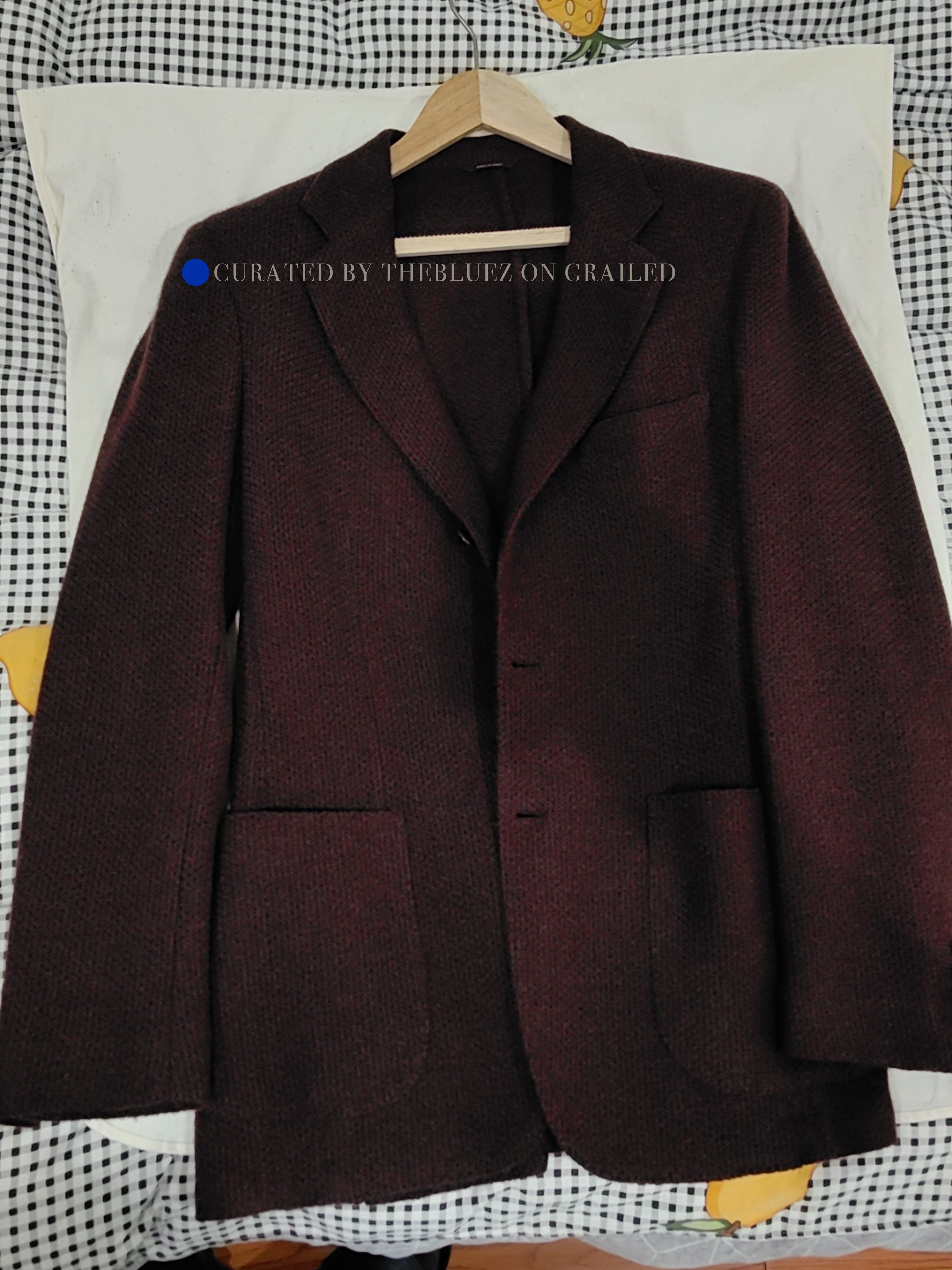 Loro Piana Red Knit Light Jacket with Lapel and Pockets Size US M / EU 48-50 / 2 - 1 Thumbnail