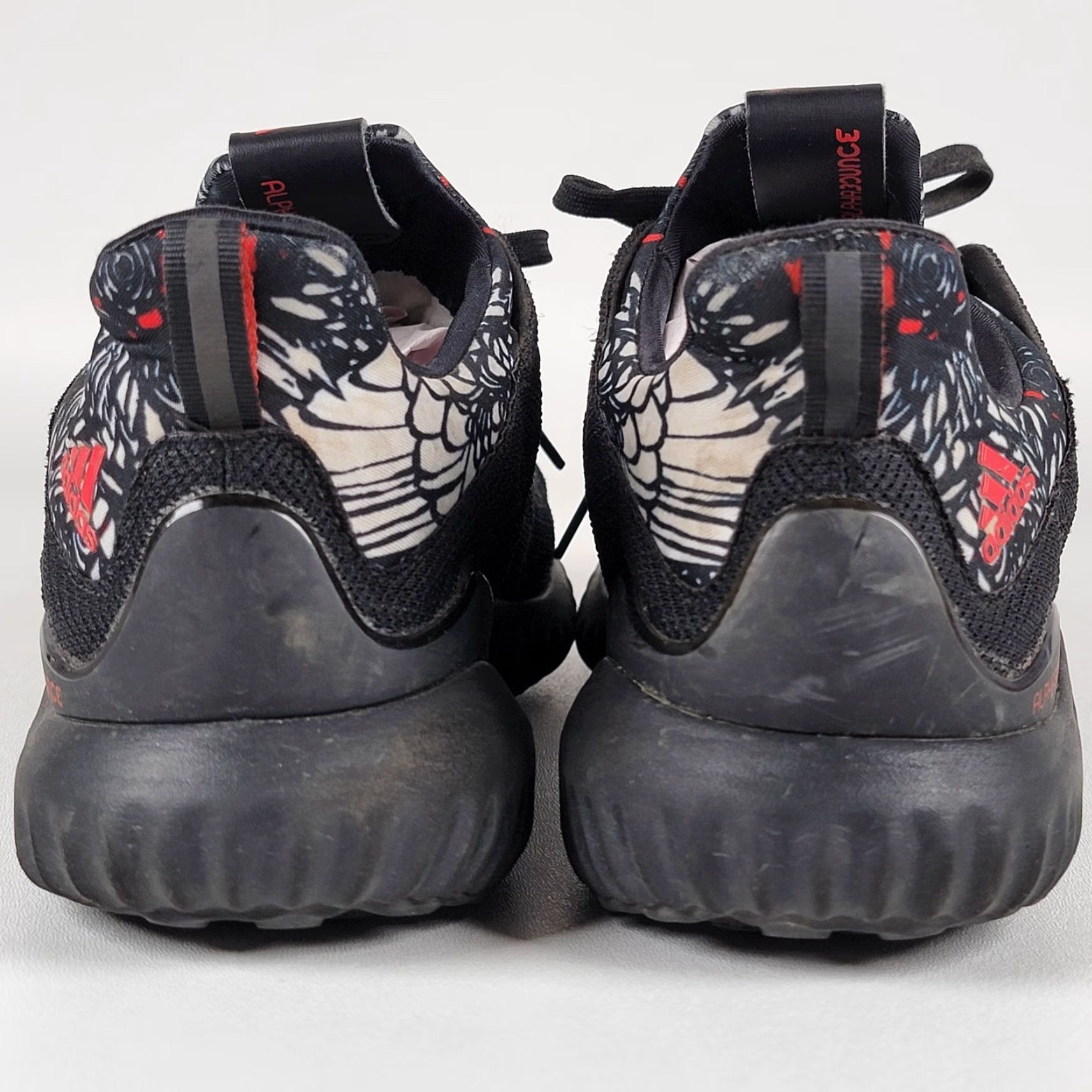 Adidas Adidas Alphabounce Sneaker Men's Black Red 11 US / 45 1/3 China Lunar New Year Athletic Shoe Size ONE SIZE - 6 Thumbnail