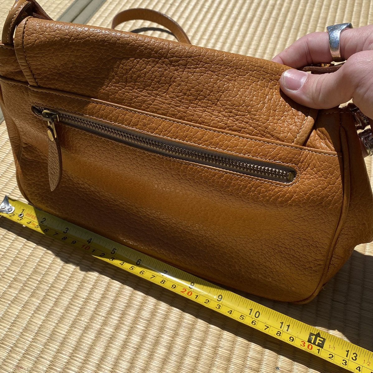 Japanese Brand × Kapital × Vintage Framework Brown Tumbled Leather Saddlebag Boho MADE IN JAPAN Size ONE SIZE - 6 Thumbnail