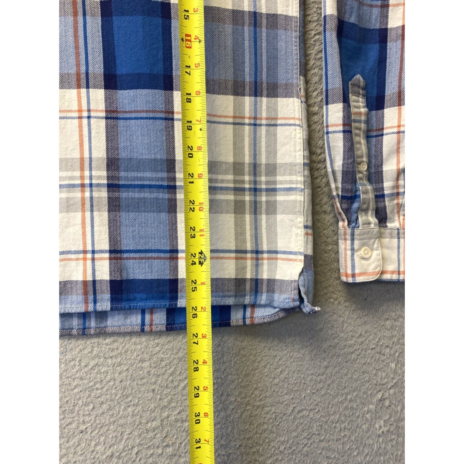 J.Crew J.CREW Mens XS Flannel 1/4 Button Up Shirt Long Sleeve Plaid Multicolor Button-Down Winter Fall Spring Casual Workwear Mens Size US XS / EU 42 / 0 - 6 Thumbnail