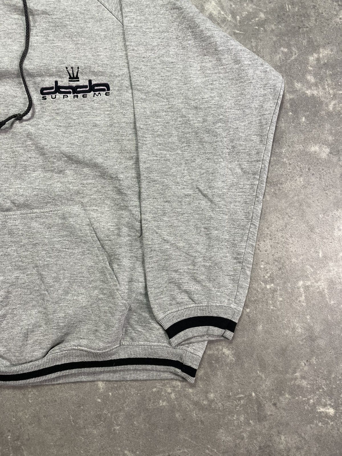 Damani Dada Dada Supreme Small Chest Logo Baggy Hoodie XXL XXXL Size US XXL / EU 58 / 5 - 6 Thumbnail