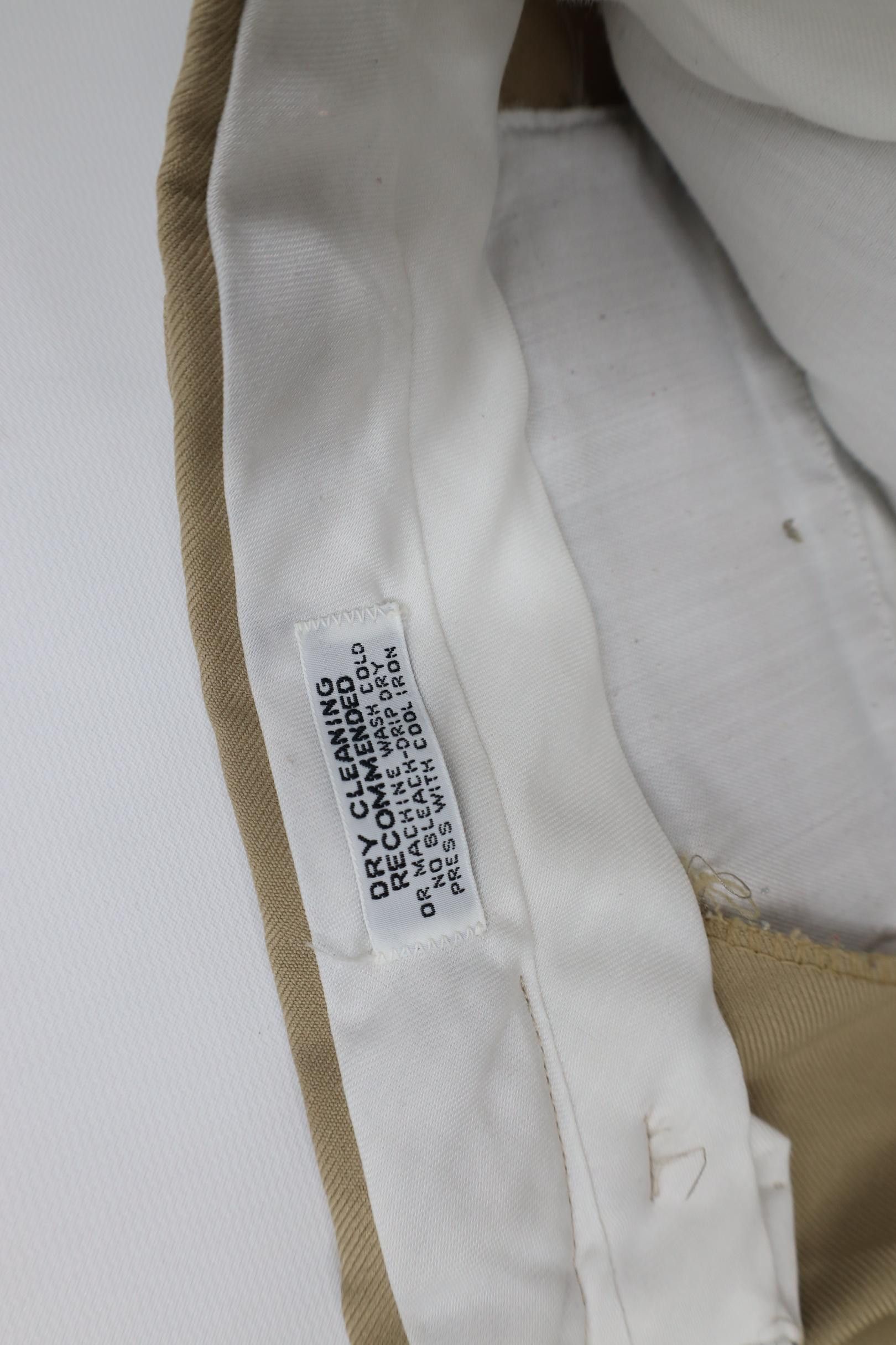 Vintage Vintage 70s Streetwear Flared Wide Leg Chino Pants Beige USA Size US 38 / EU 54 - 8 Thumbnail