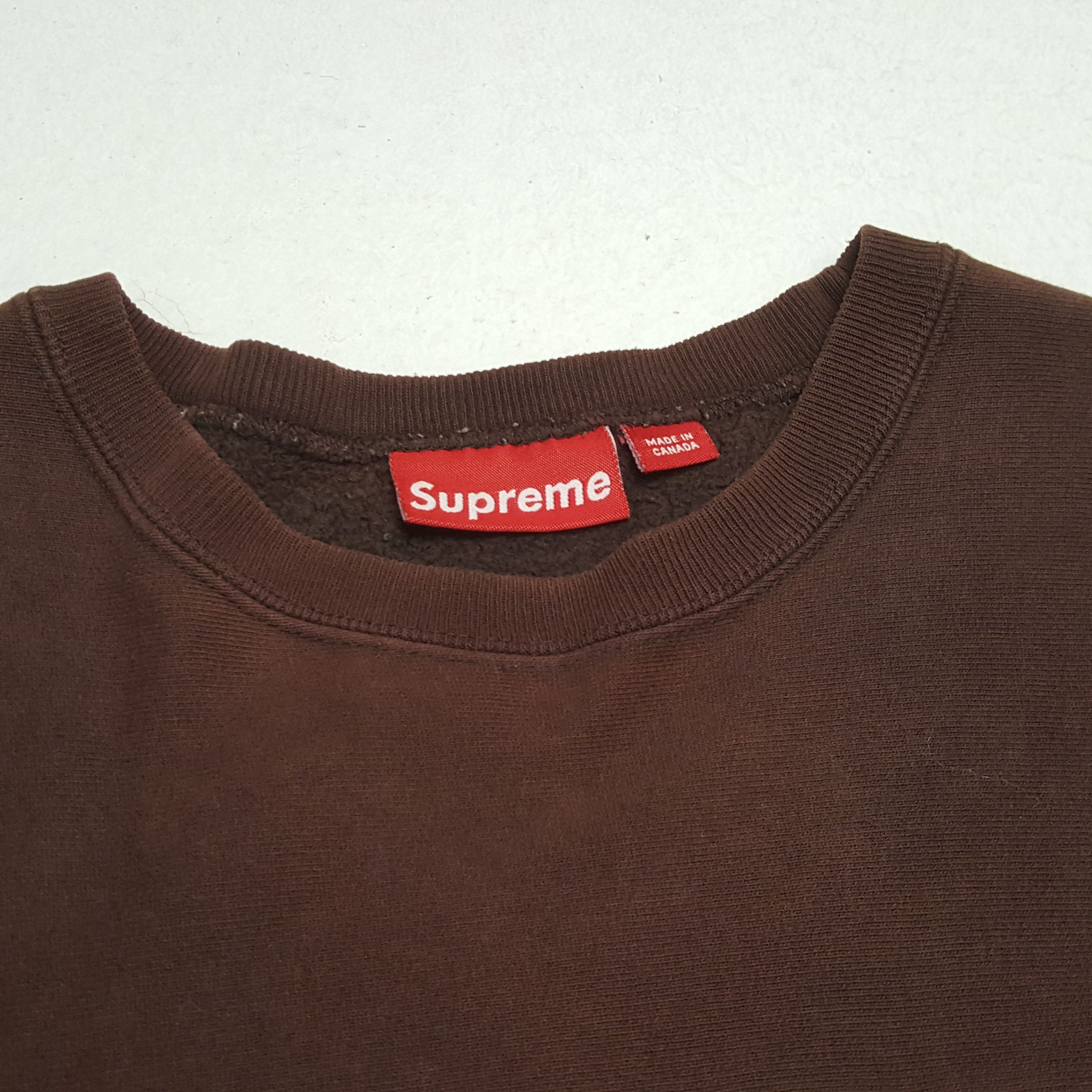 Supreme × Vintage Vintage SUPREME Streetwear Skateboard Style Sweatshirts Size US L / EU 52-54 / 3 - 10 Thumbnail
