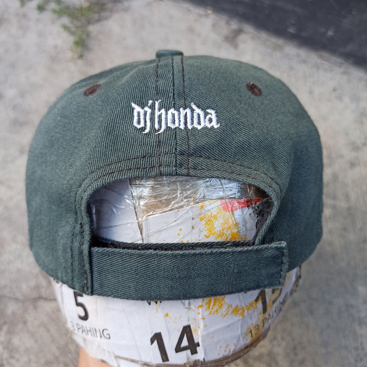 Honda × Japanese Brand × Rap Tees DJ Honda Cap Size 36 - 6 Thumbnail