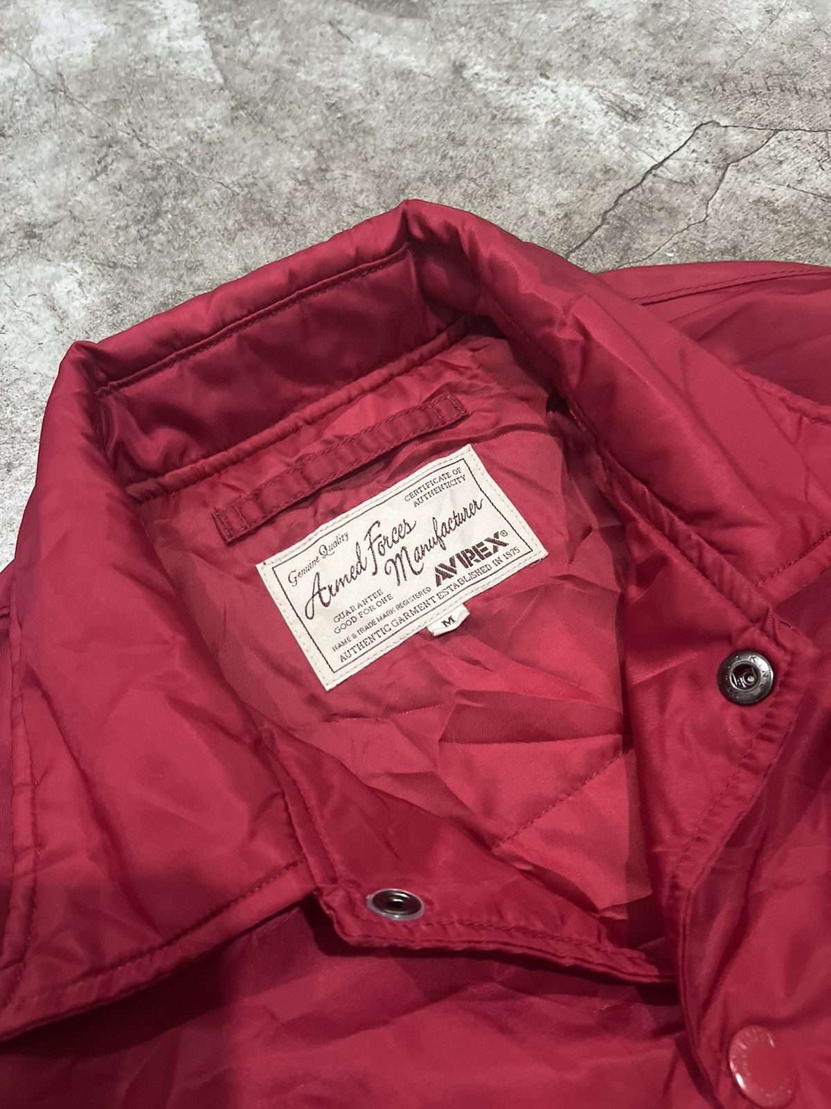 Avirex × Vintage Rare! Avirex Varsity Logo Patch Coach Jacket Size US M / EU 48-50 / 2 - 8 Thumbnail
