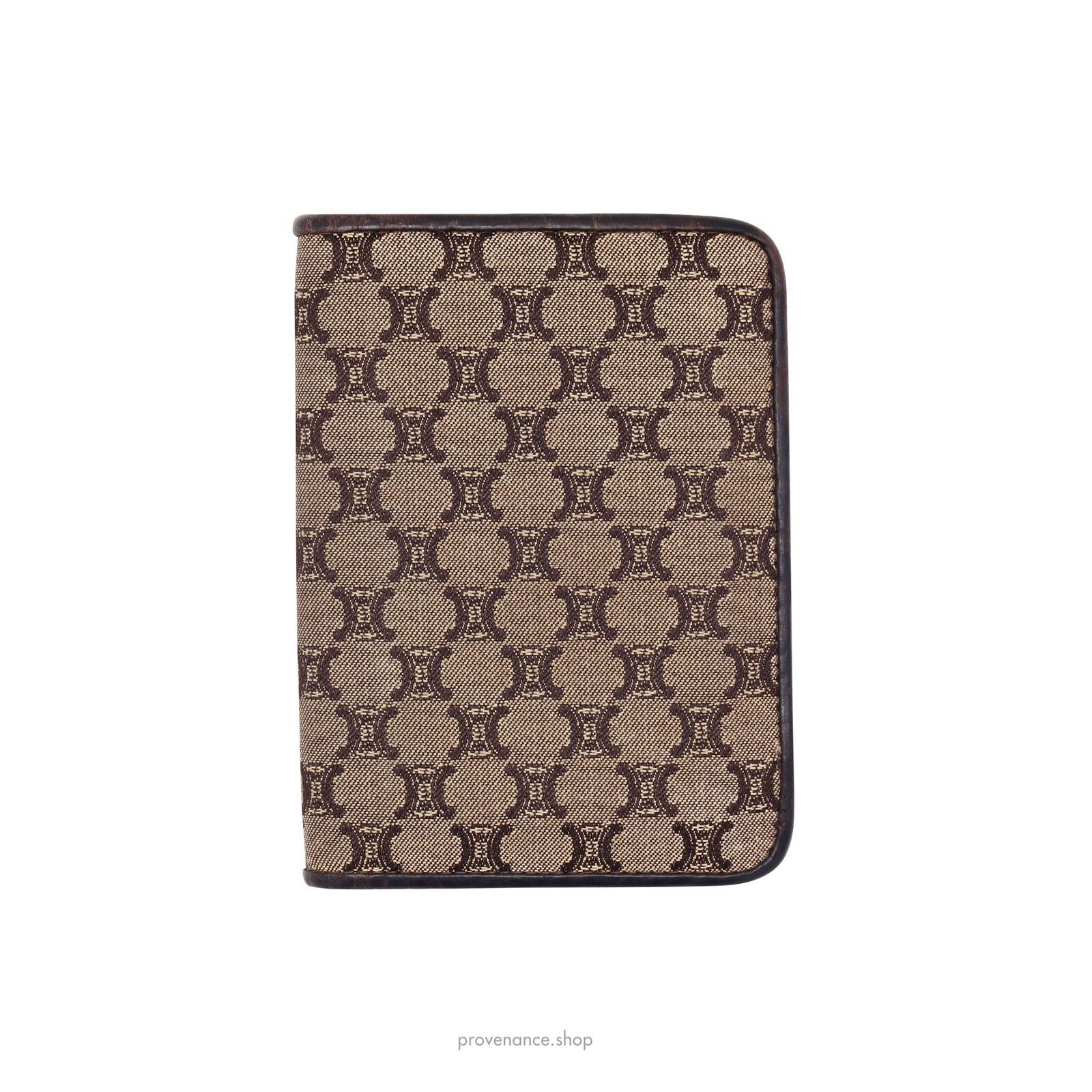 Celine 🔴 Celine Pocket Organizer Wallet - Triomphe Jacquard Size ONE SIZE - 1 Thumbnail