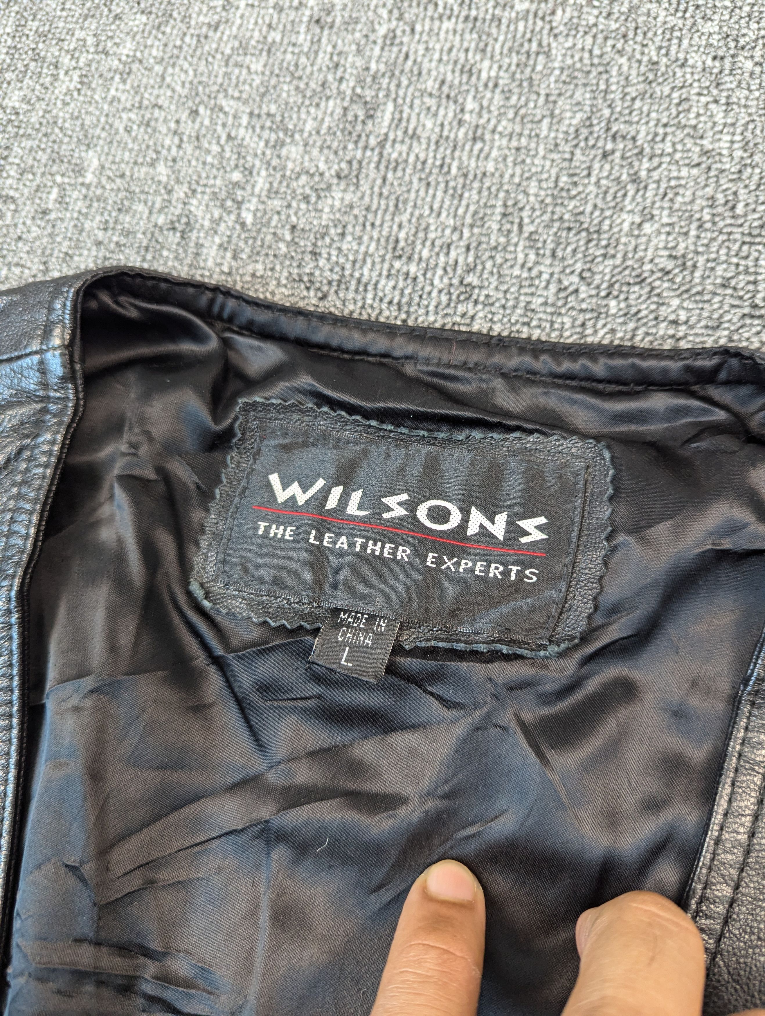 Wilsons Leather Vintage Wilsons Leather Vest Jacket Size US L / EU 52-54 / 3 - 5 Thumbnail