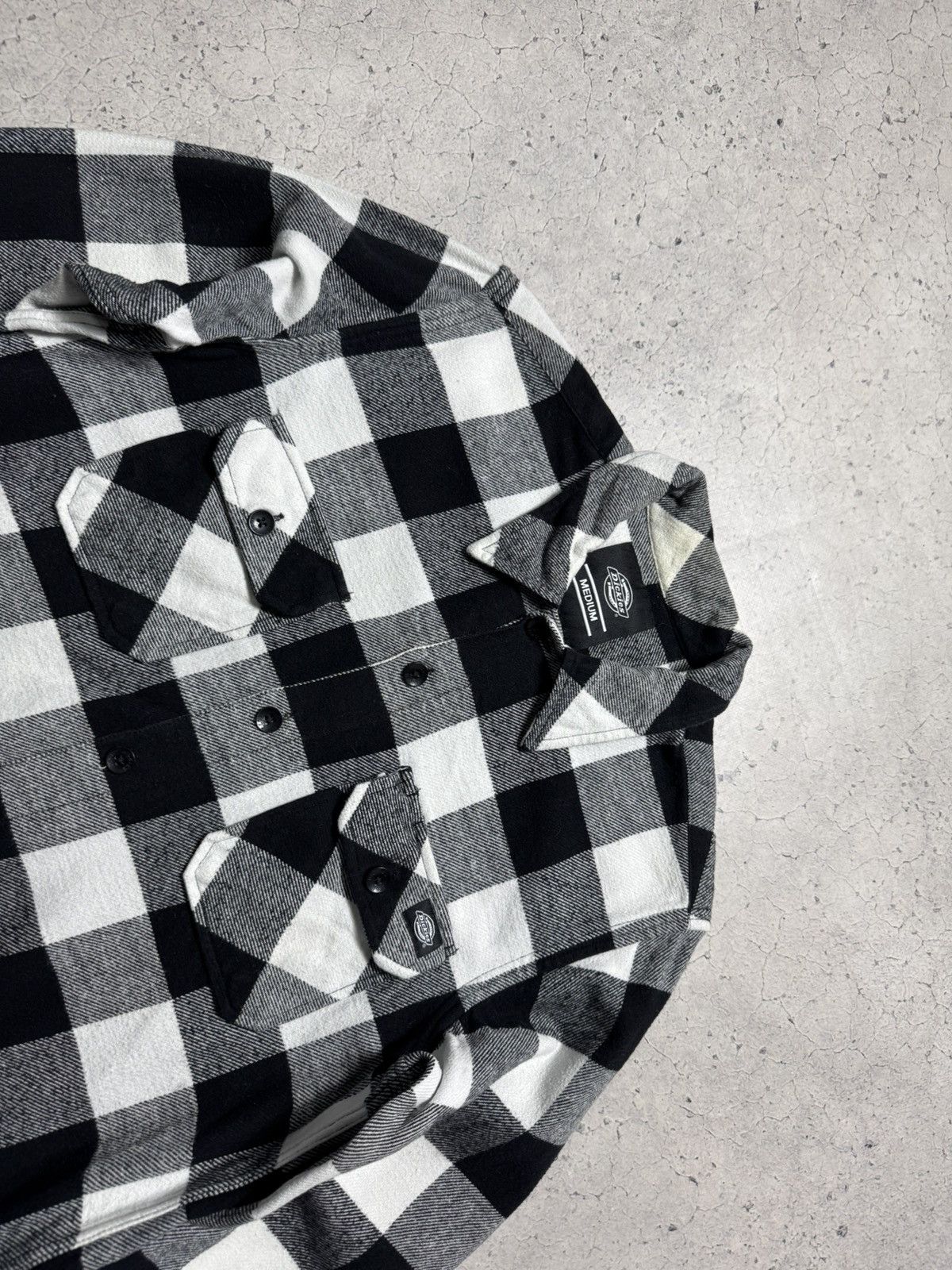 Dickies Dickies Flannel Checked Button Up Shirt Size M Size US M / EU 48-50 / 2 - 4 Thumbnail