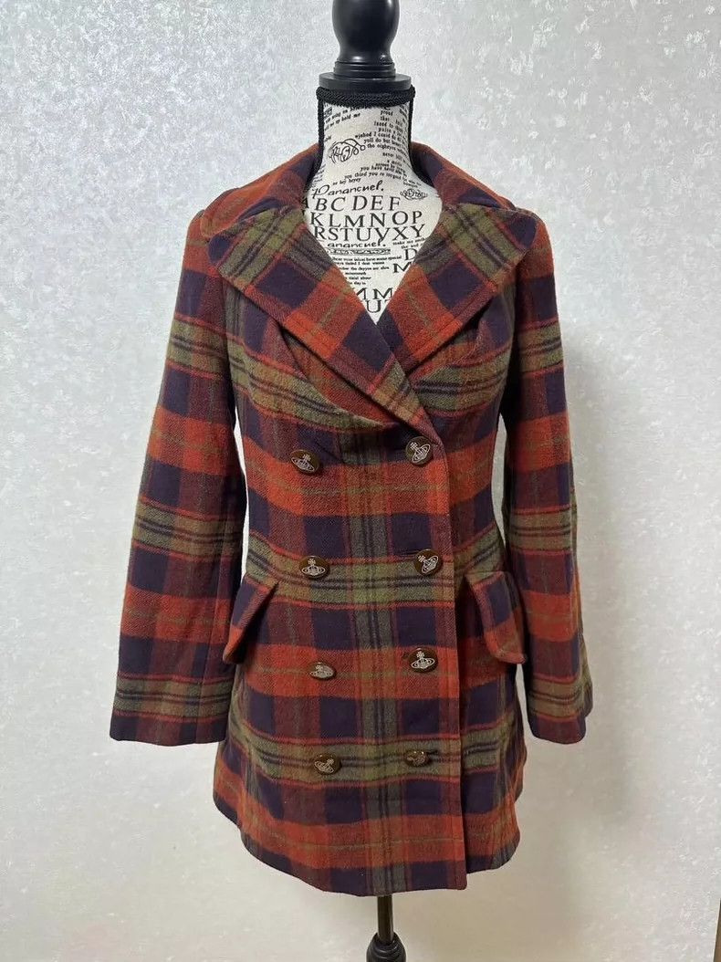 Vivienne Westwood Vivienne Westwood Grain wool overcoat Size M / US 6-8 / IT 42-44 - 1 Thumbnail