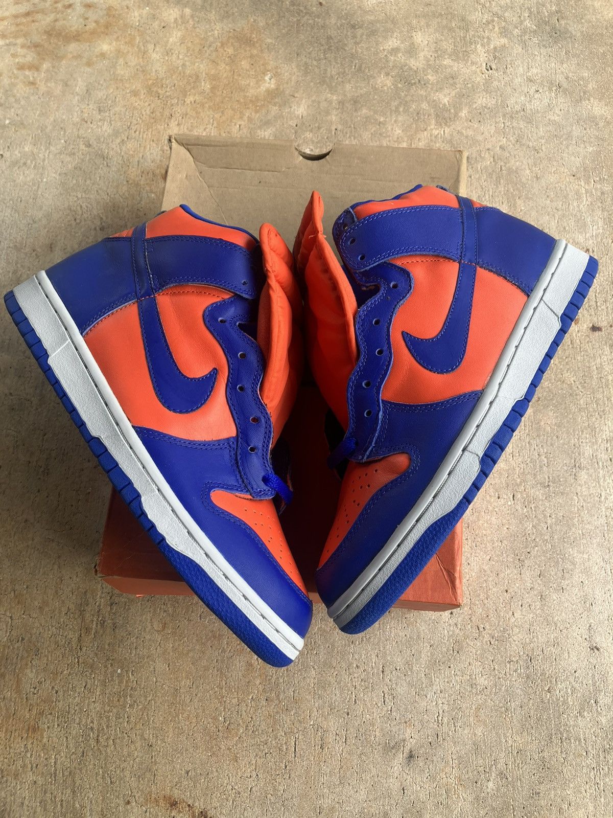 Nike Nike dunk hi LE knicks 2000 co.jp Size US 9 / EU 42 - 6 Thumbnail