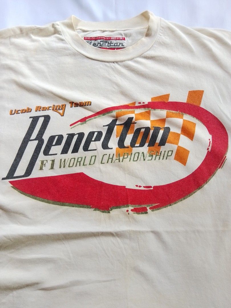 Benetton Vtg Benetton Tee Size US M / EU 48-50 / 2 - 3 Thumbnail