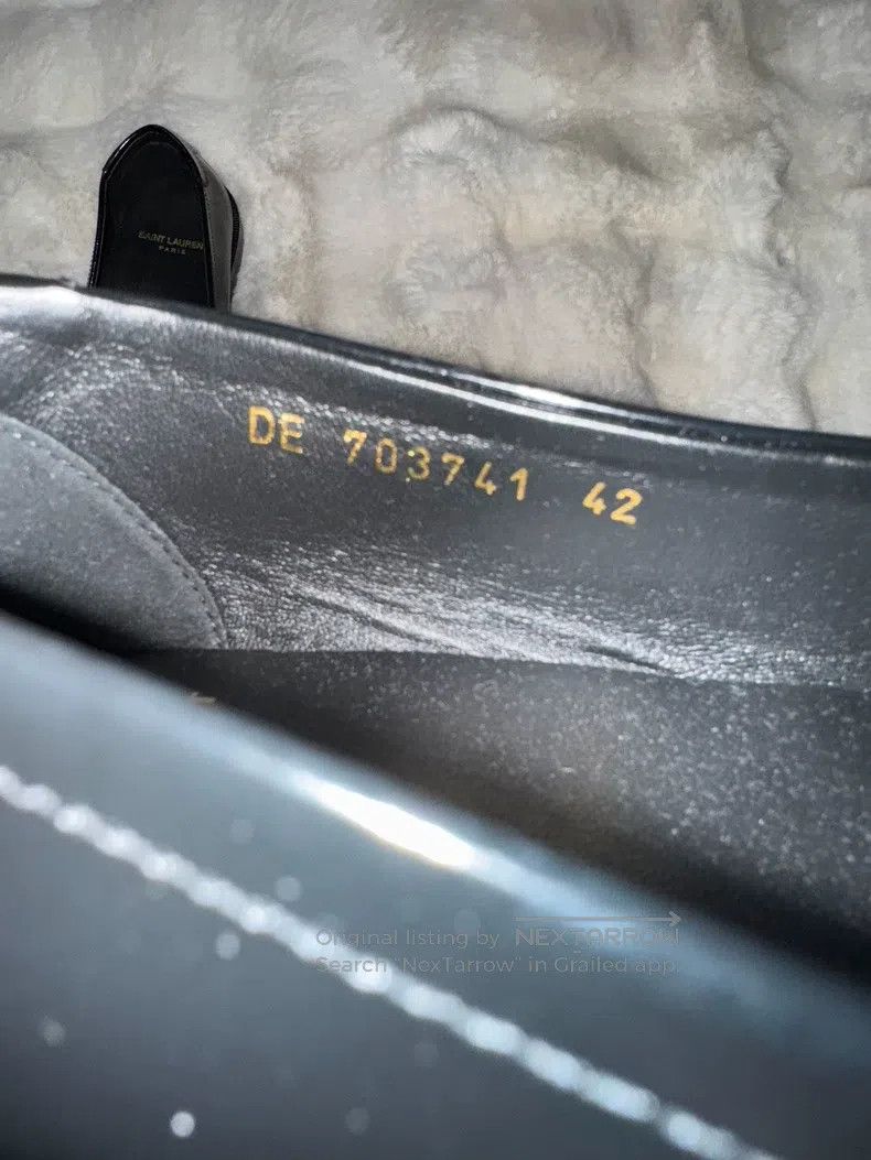 Saint Laurent Paris Saint Laurent Paris Logo Men's Loafers Size US 9 / EU 42 - 8 Thumbnail
