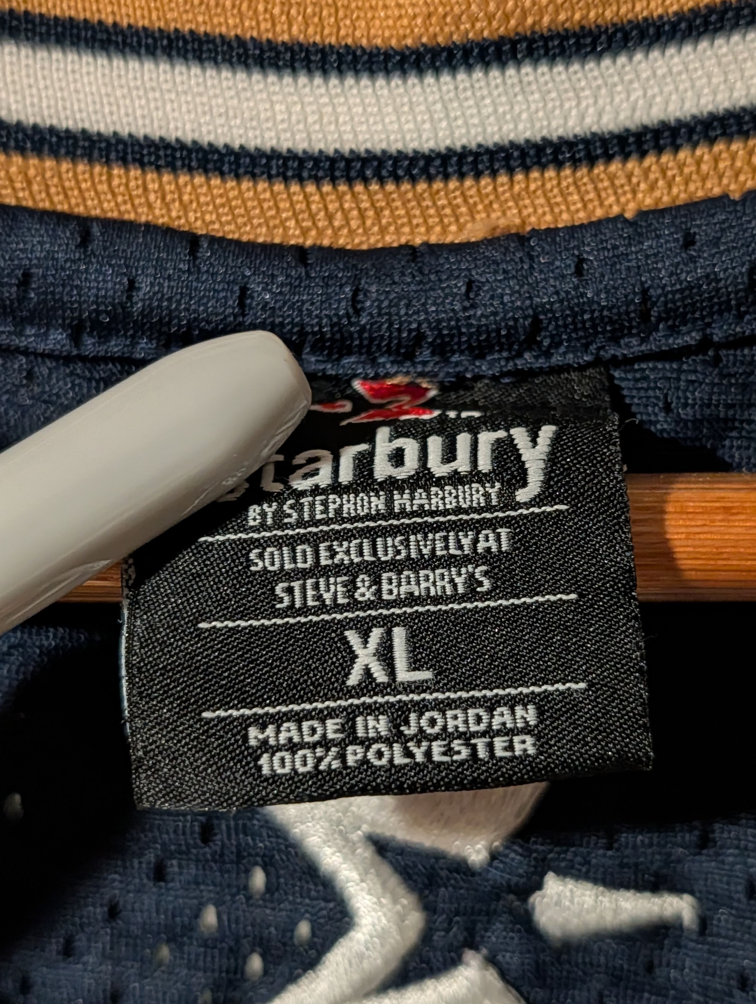 NCAA Vintage Y2K Georgia Tech Marbury College Basketball Jersey Size US XL / EU 56 / 4 - 4 Thumbnail