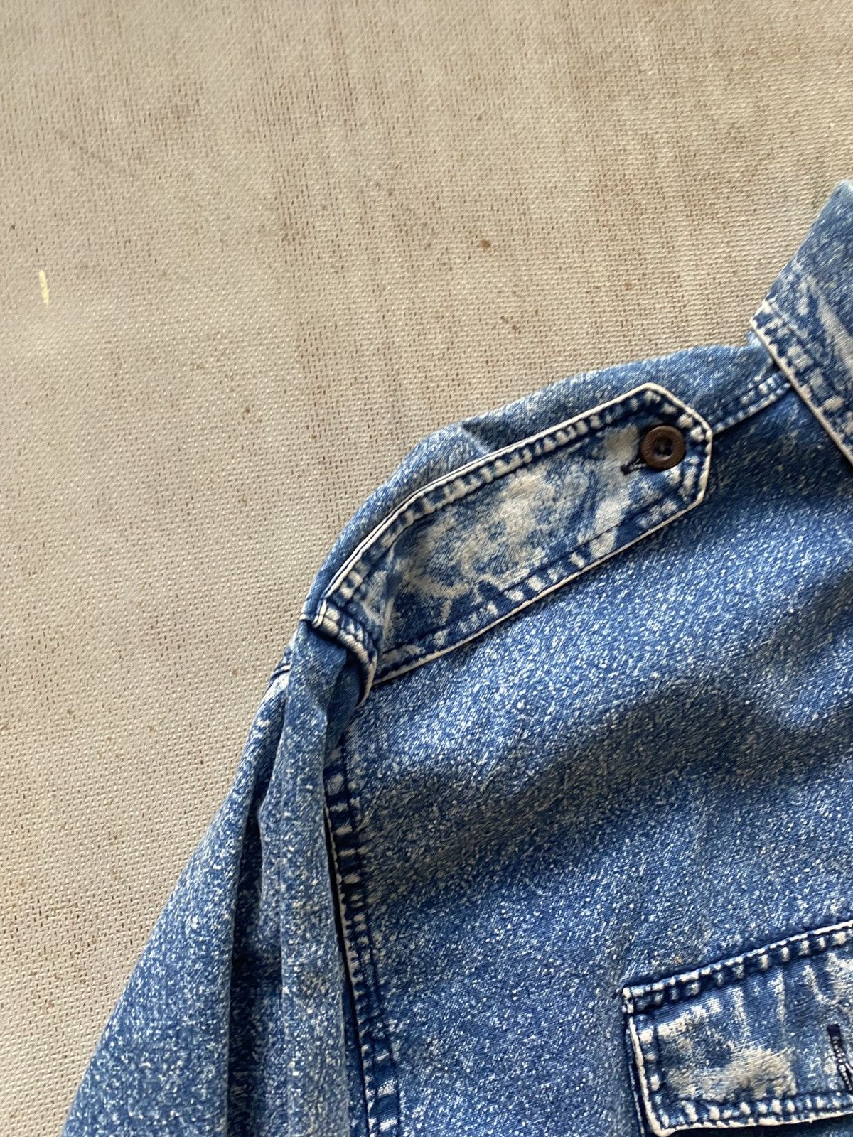 Levi's Vintage Clothing Levis 1960’s Acid Wash Shirt Size US M / EU 48-50 / 2 - 6 Thumbnail