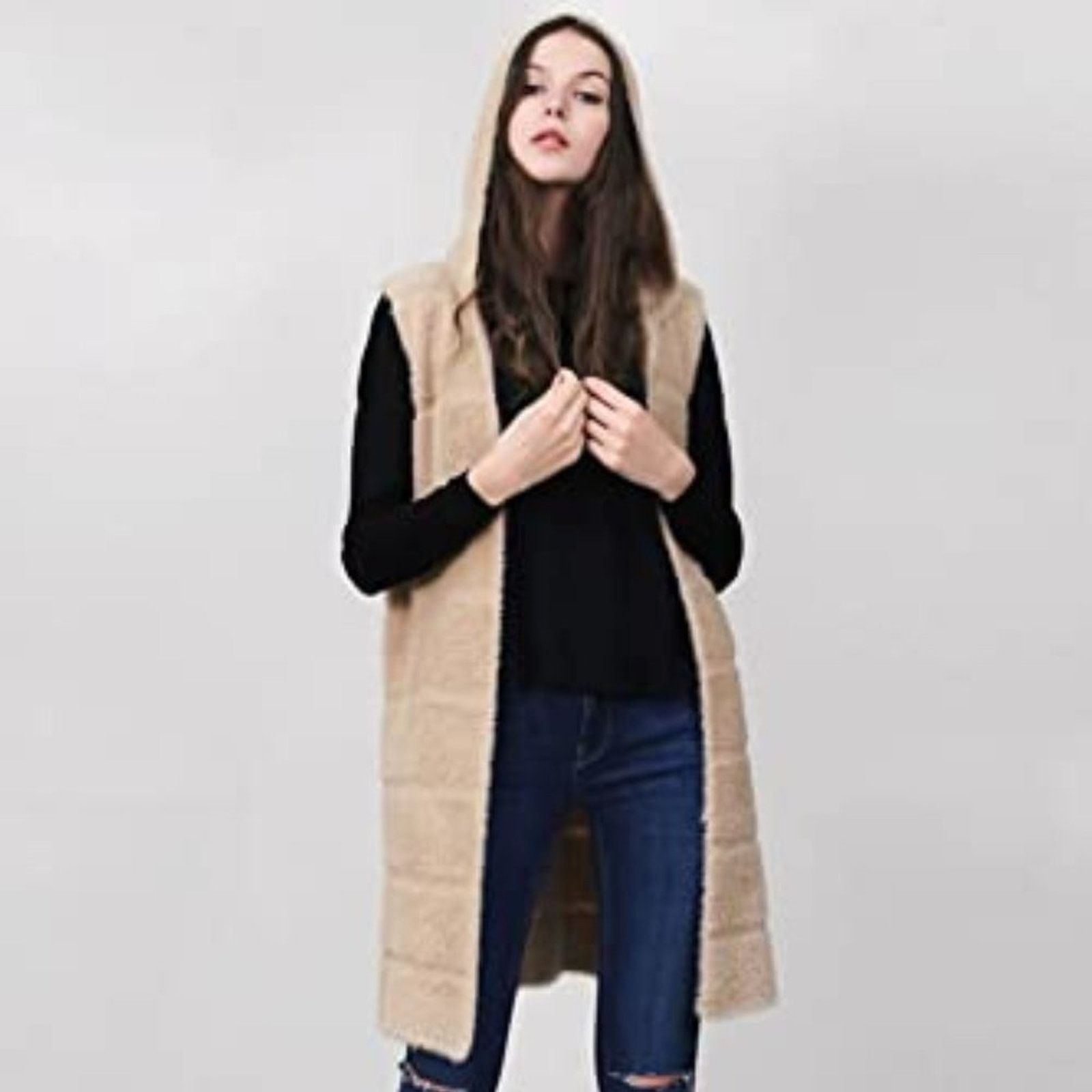 Other Super Soft Hooded Vest Size ONE SIZE - 2 Thumbnail