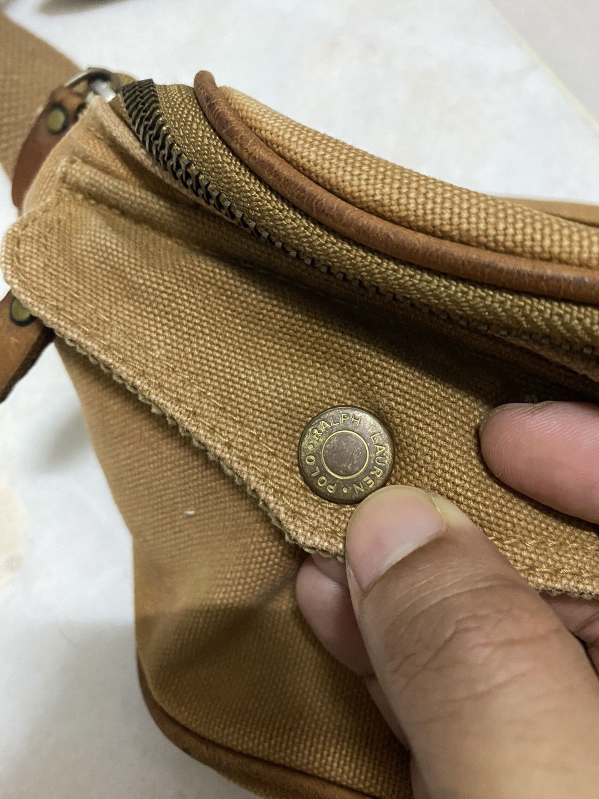 Polo Ralph Lauren Vintage Polo Ralph Lauren waist/crossbody canvas bag Size ONE SIZE - 5 Thumbnail