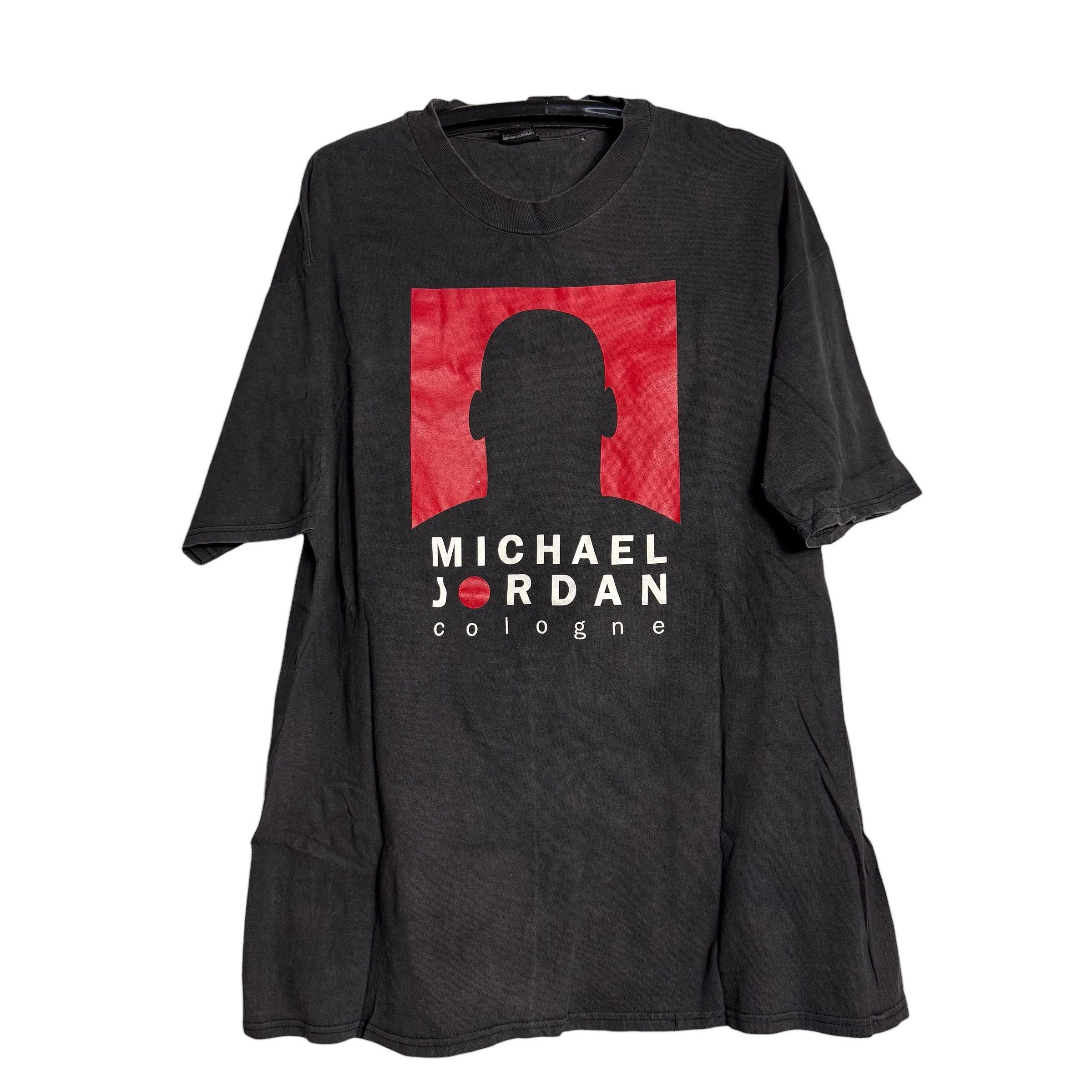 🔥RARE🔥Vintage 90s Michael Jordan Cologne Promo T-shirt