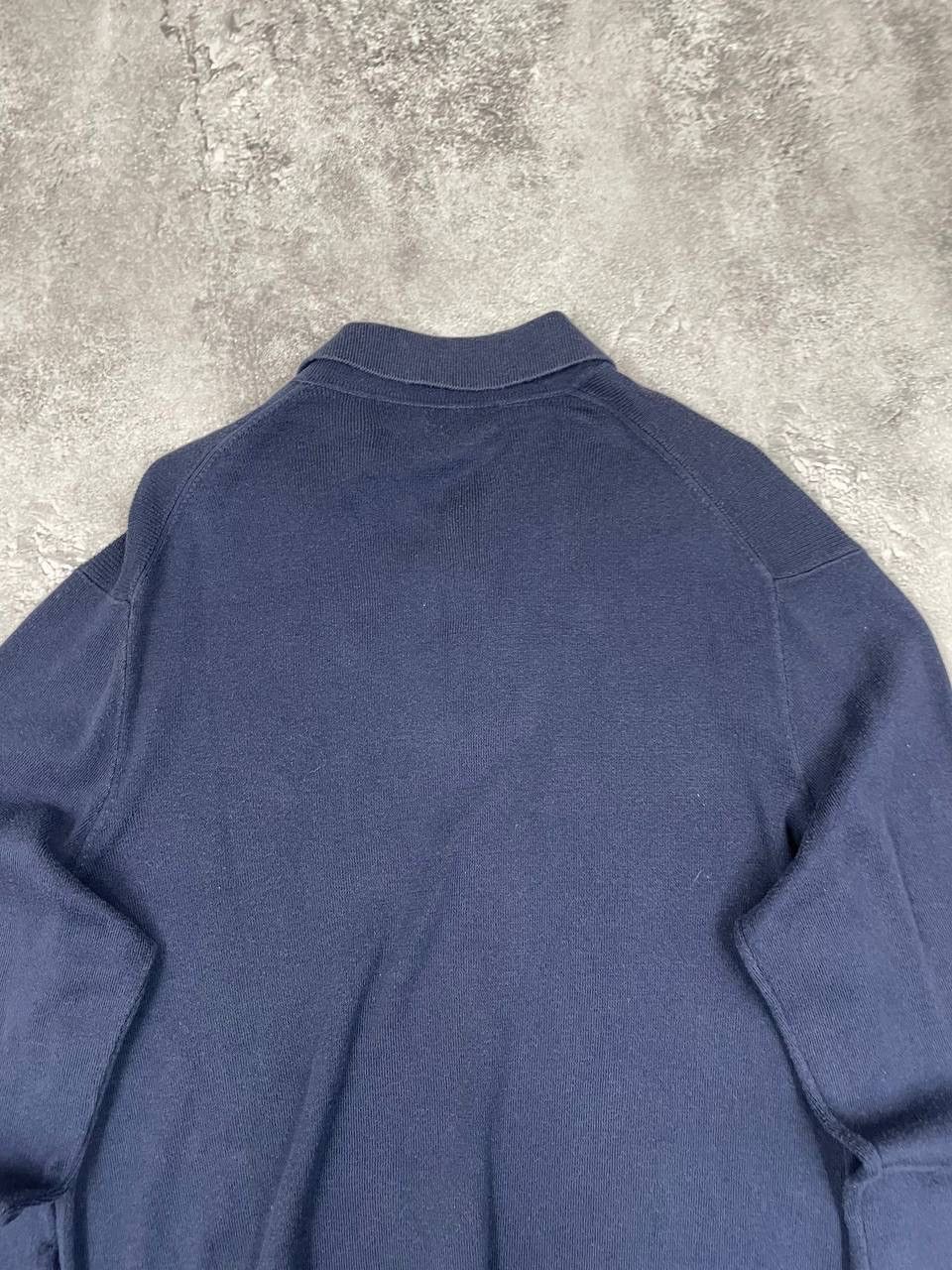 Polo Ralph Lauren Polo Ralph Lauren Men Knit Polo Sweater Classic Fit Navy Size US M / EU 48-50 / 2 - 8 Thumbnail
