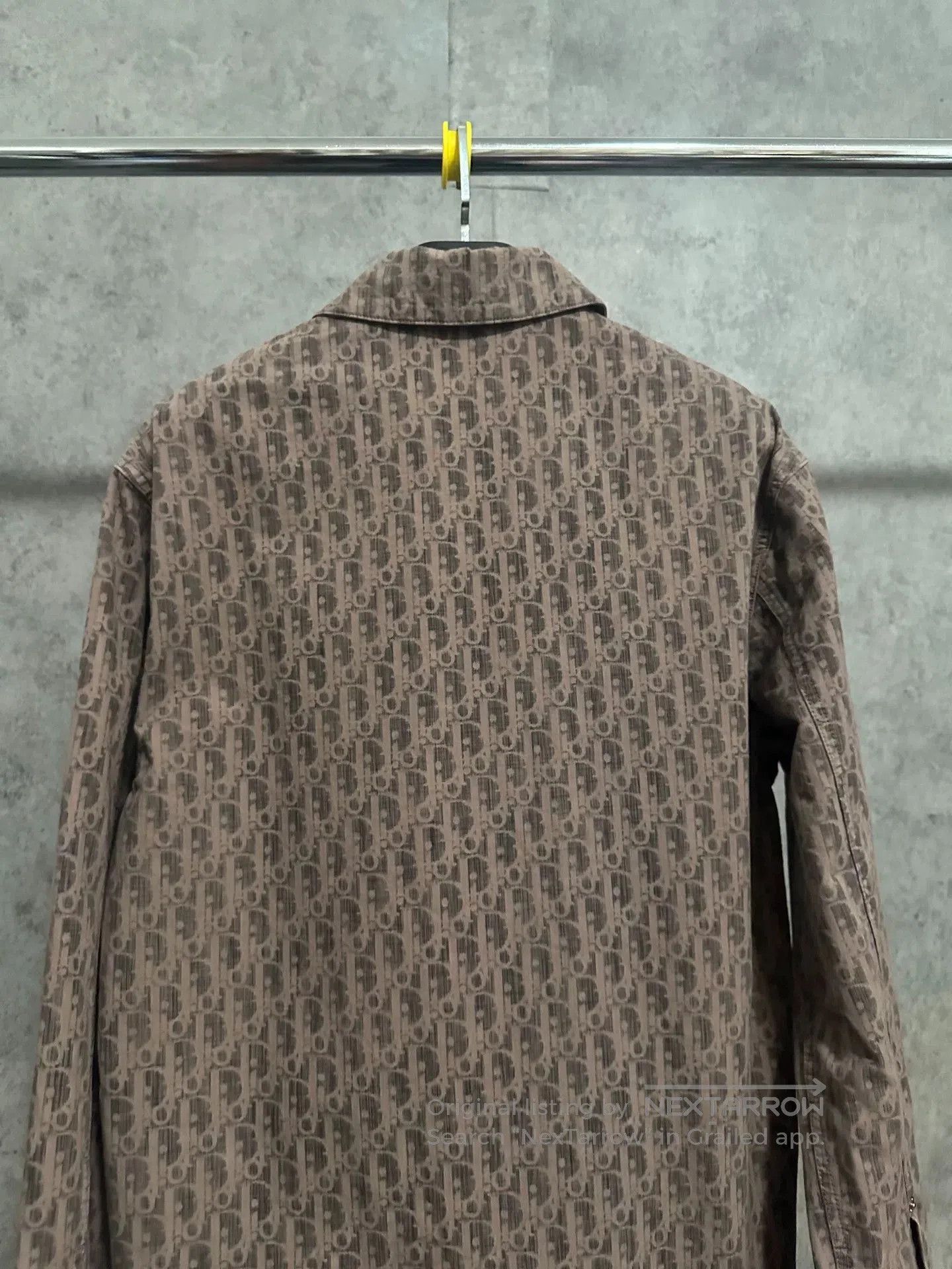 Dior dior monogram print brown shirt jacket. Size US L / EU 52-54 / 3 - 5 Thumbnail