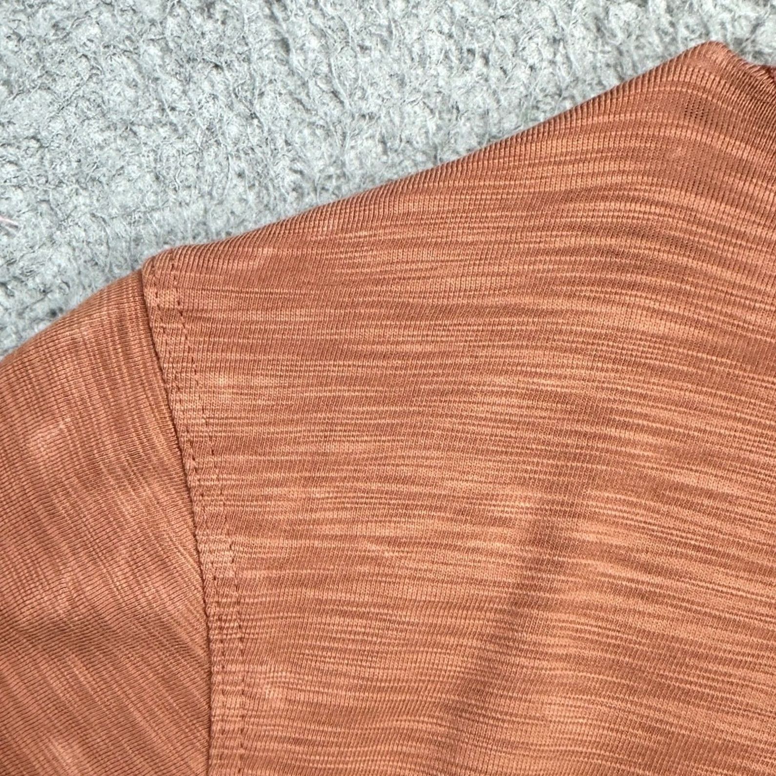 Lululemon Lululemon Blouse Shirt Womens 6 Brown Heather Crewneck Short Sleeve Casual Comfort Stretch Size M / US 6-8 / IT 42-44 - 5 Thumbnail