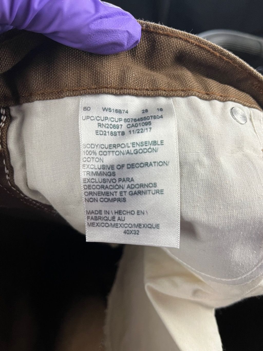 Dickies Genuine Dickies 5-Pocket Work Pants Brown 40x32 Size US 40 / EU 56 - 4 Thumbnail