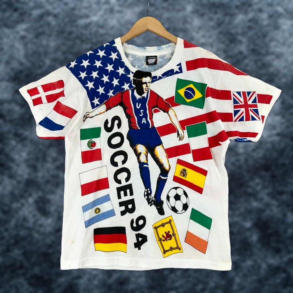 Vintage World Cup 1994 T Shirt | Grailed