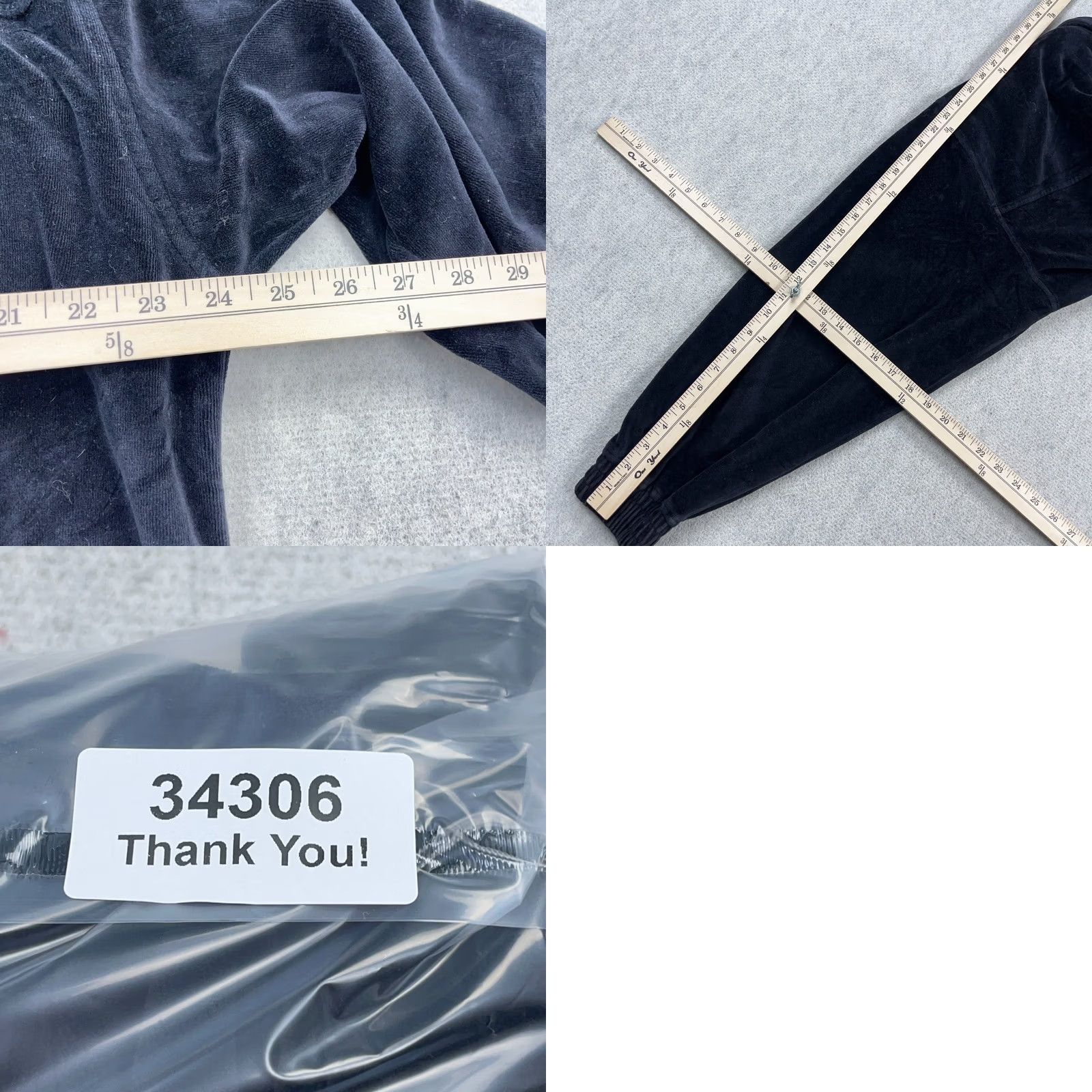 Southpole VINTAGE Southpole Track Jacket Mens XL Black Velour Full Zip Baggy Hip Hop Y2K Size US XL / EU 56 / 4 - 8 Thumbnail
