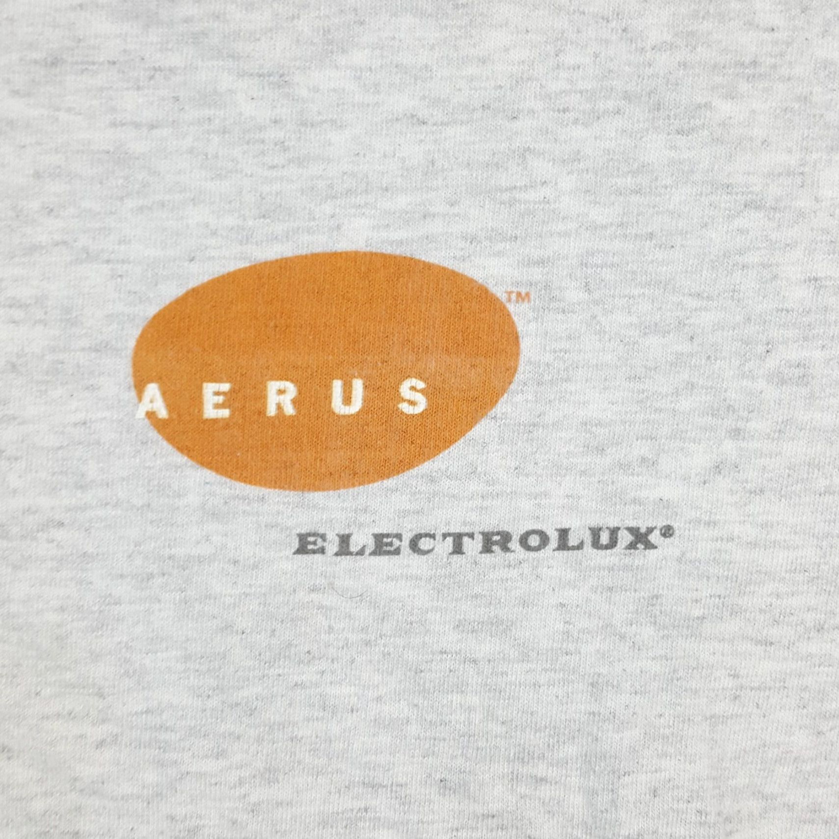 Delta Vintage 90s Electrolux Aerus Vacuum Promo T-Shirt Men 3XL Gray Retro Logo Cotton Short Sleeve Size US XXL / EU 58 / 5 - 3 Thumbnail