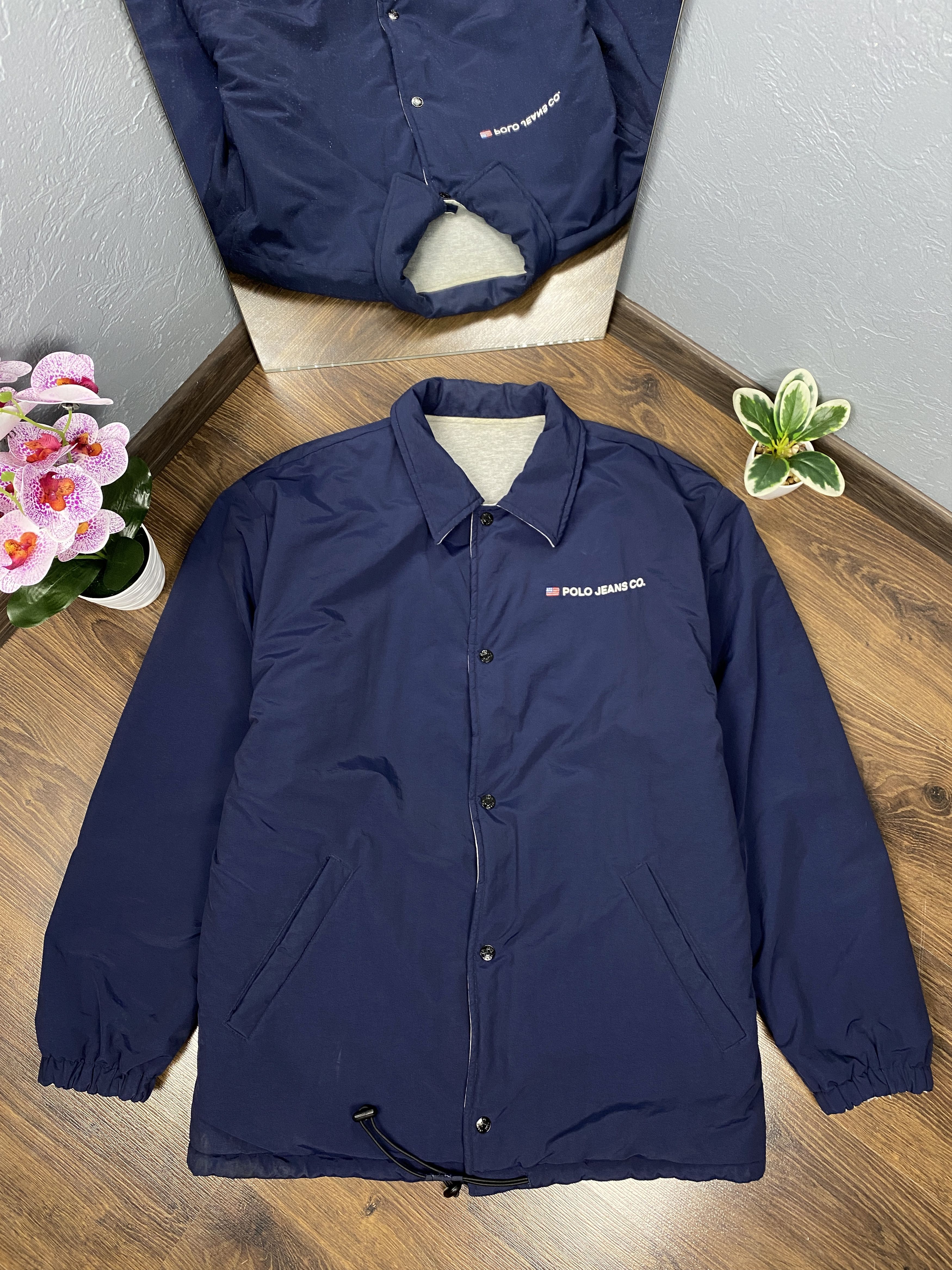 Polo Ralph Lauren × Ralph Lauren × Vintage Polo Jeans Co. Ralph Lauren vintage nylon reversible jacket Size US L / EU 52-54 / 3 - 1 Thumbnail