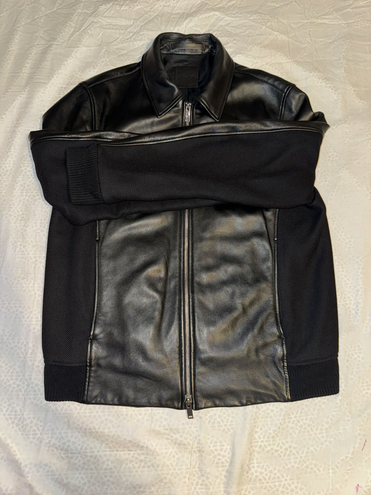 Theory Theory MEN's leather jacket Size US L / EU 52-54 / 3 - 3 Thumbnail