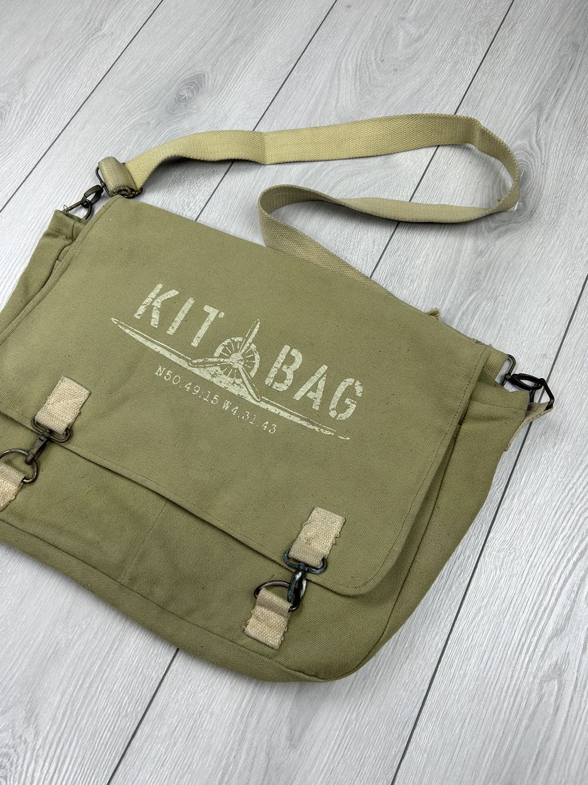 Vintage Kit Bag Vintage military Shoulder bag Size ONE SIZE - 2 Thumbnail