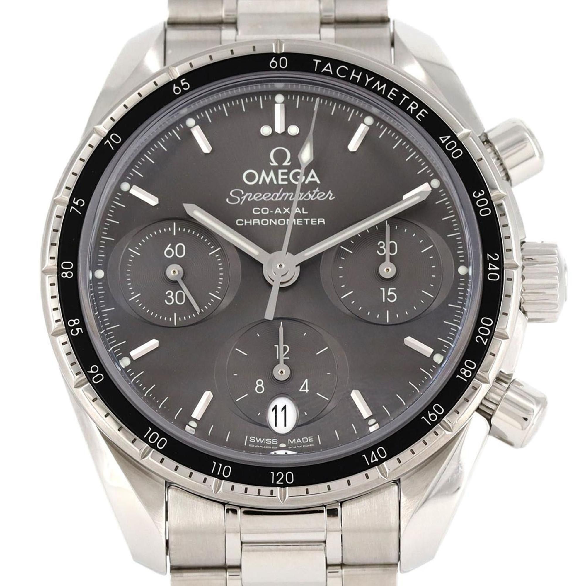 Omega Omega Speedmaster 38 324.30.38.50.06.001 SS Wristwatch Automatic Size ONE SIZE - 1 Thumbnail