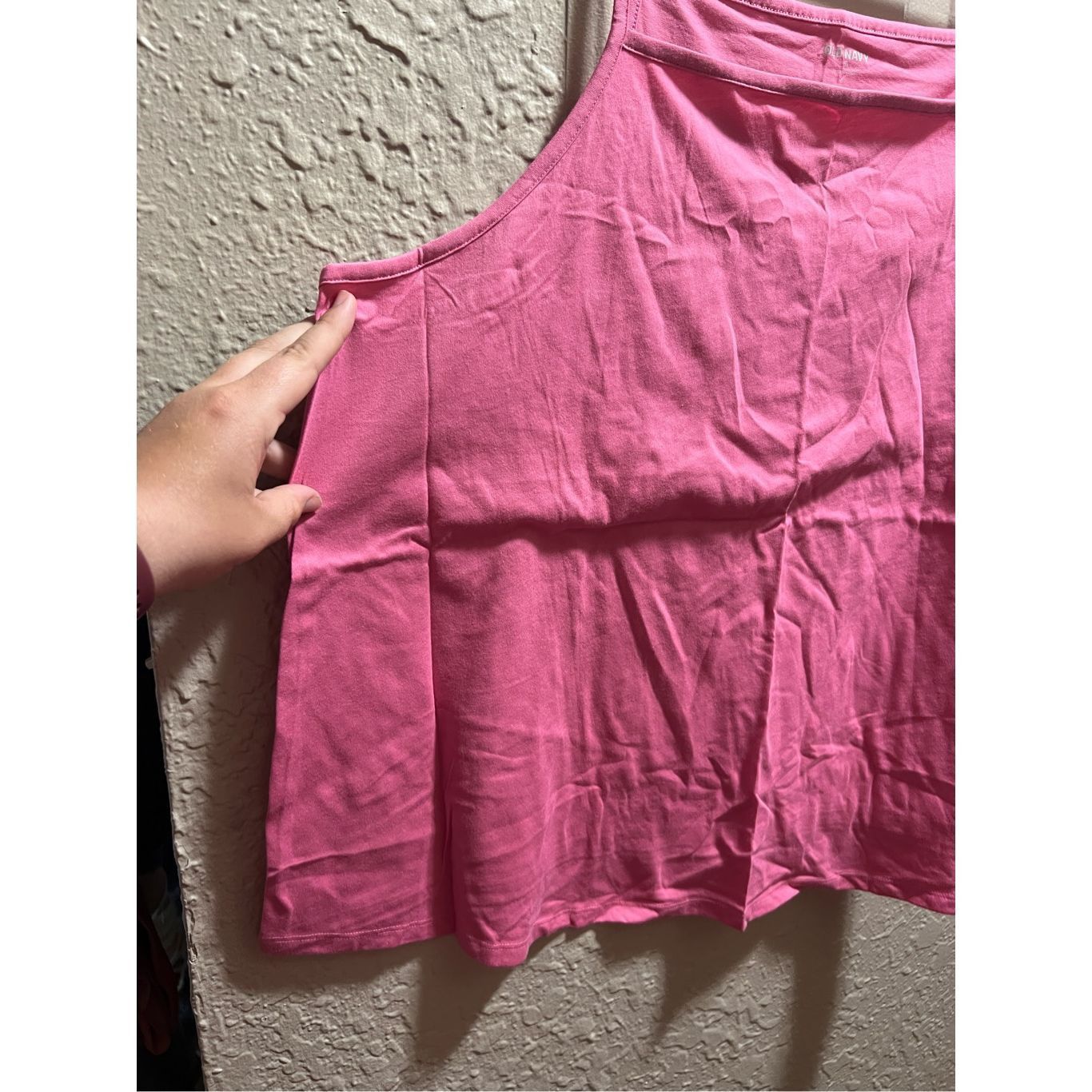 Old Navy Old Navy Pink Tank Top Woman’s Size 3X NEW Size 3XL / US 20-22 - 2 Thumbnail